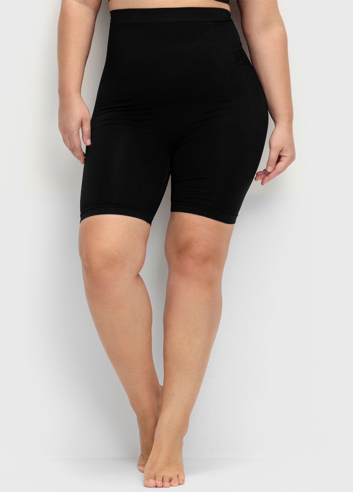sheego Formpants - hautfarben+schwarz