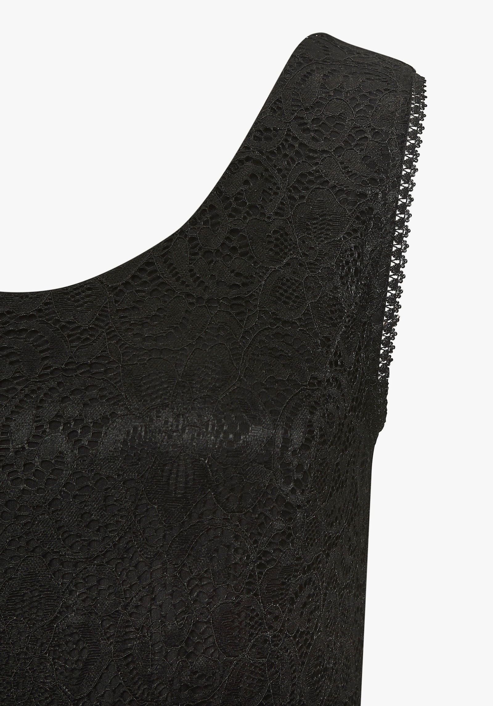 LASCANA Spitzenkleid - schwarz