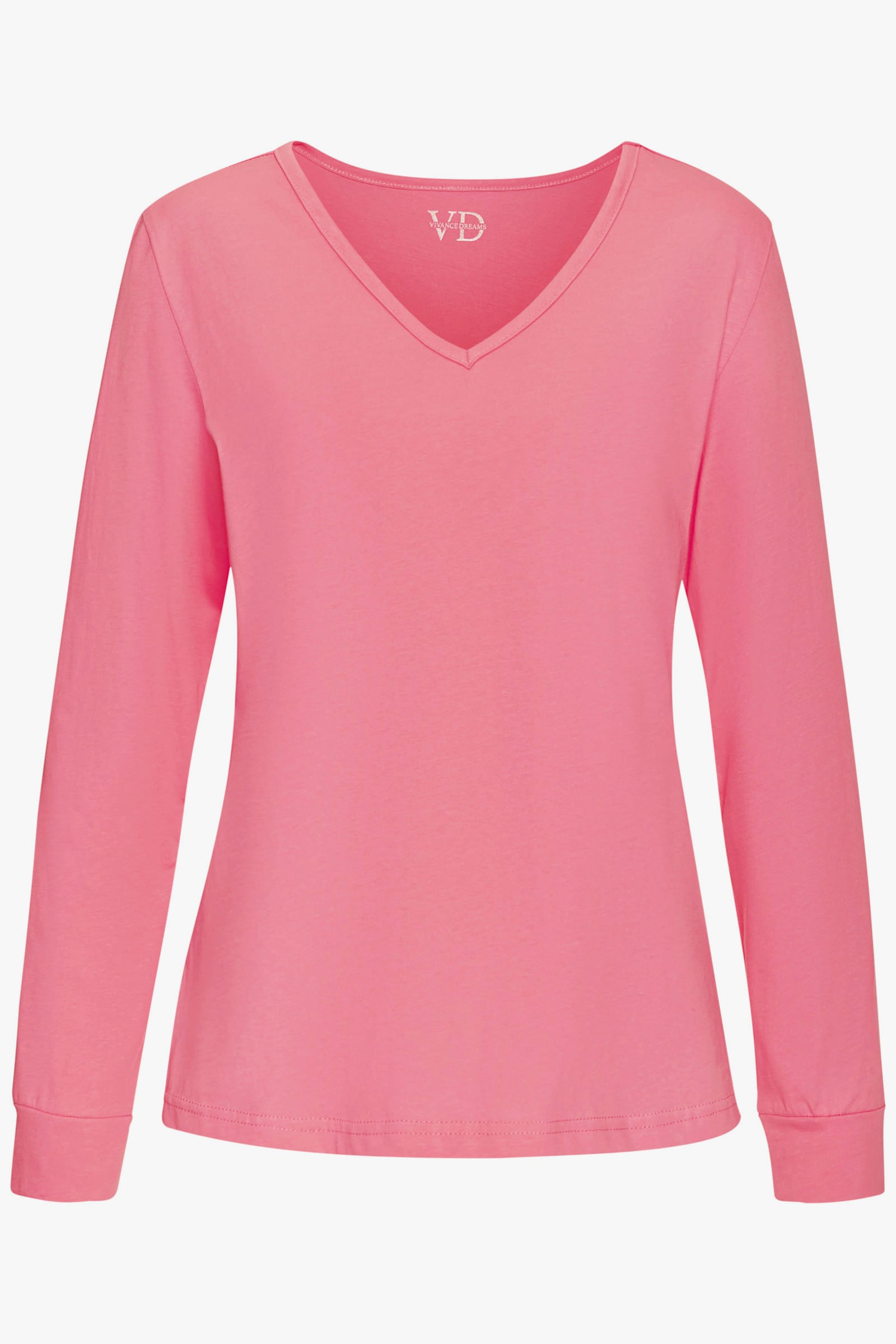 Vivance Dreams Pyjamaoberteil - pink