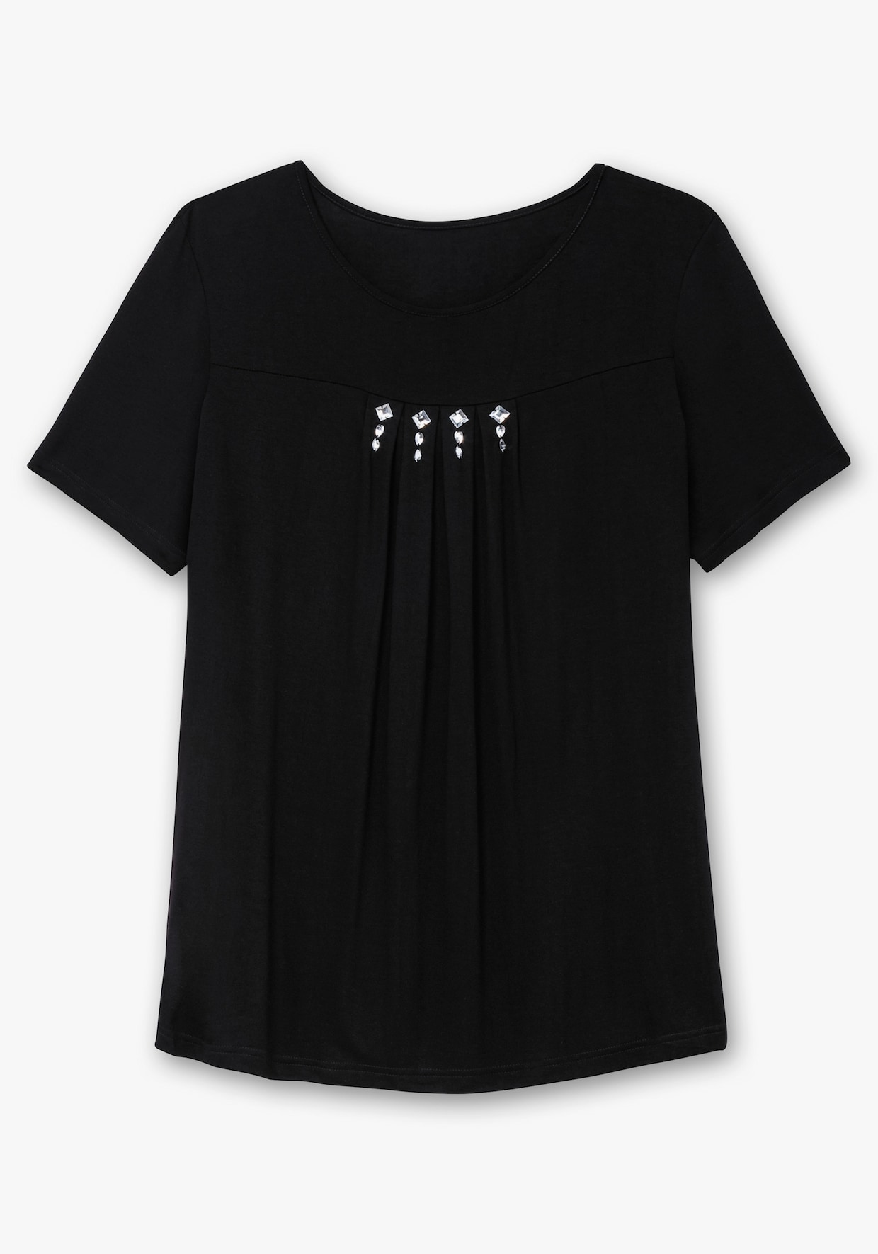 Kurzarmshirt - schwarz