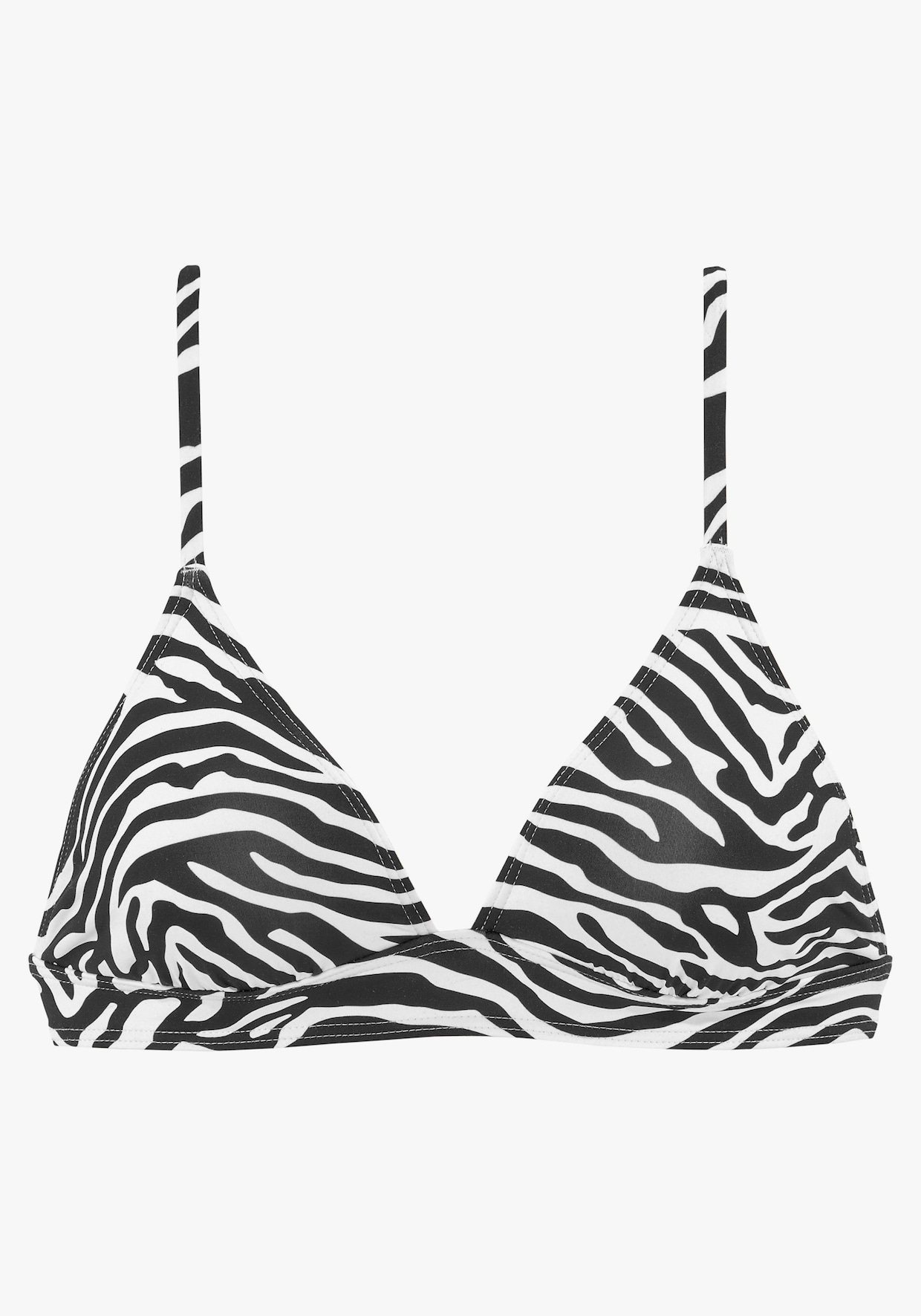 Venice Beach Triangel-Bikini-Top - schwarz-weiß
