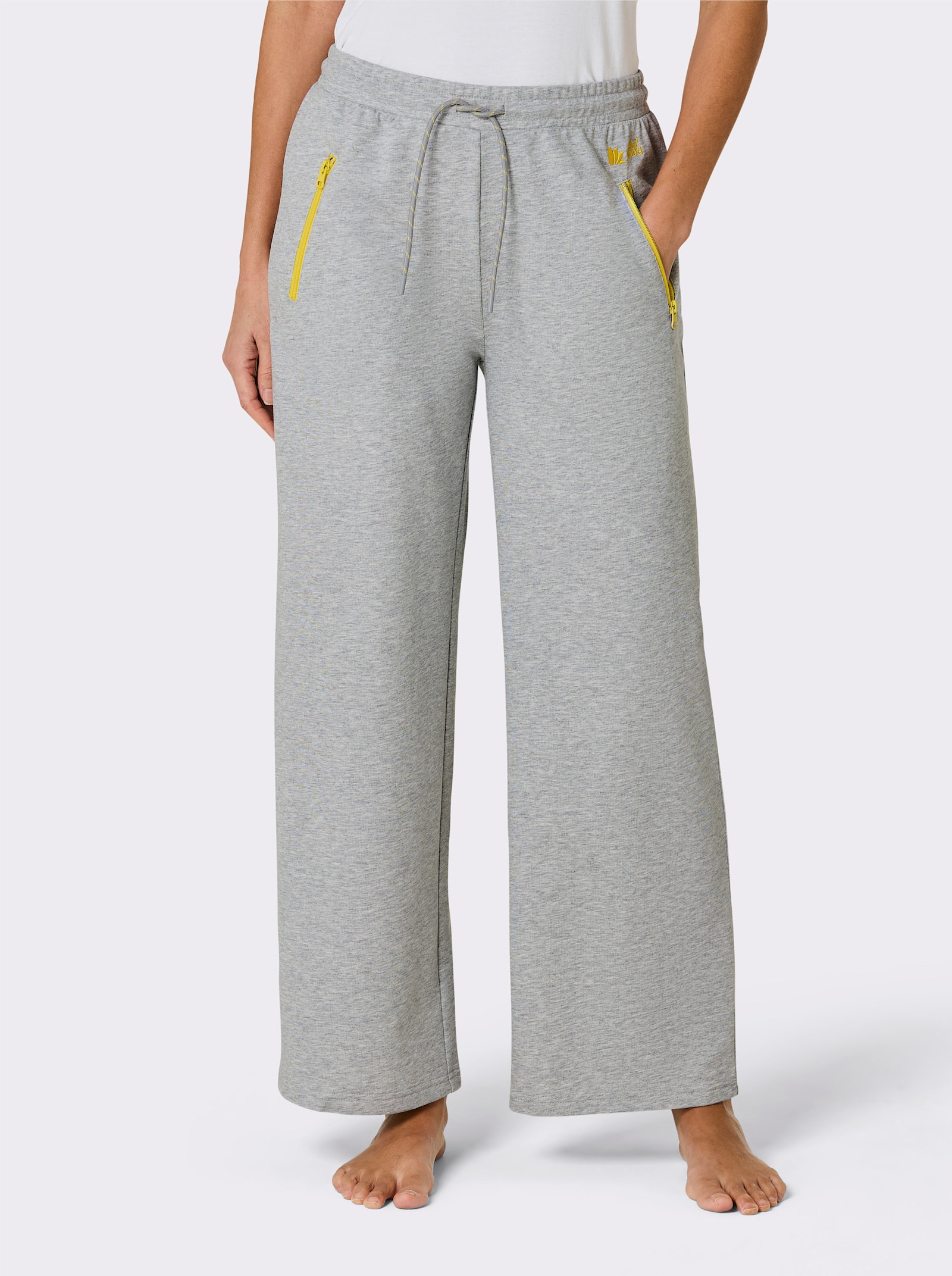 feel good Hose - grau-meliert