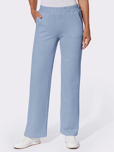 Sweathose in weiter Schlupfform - bleu