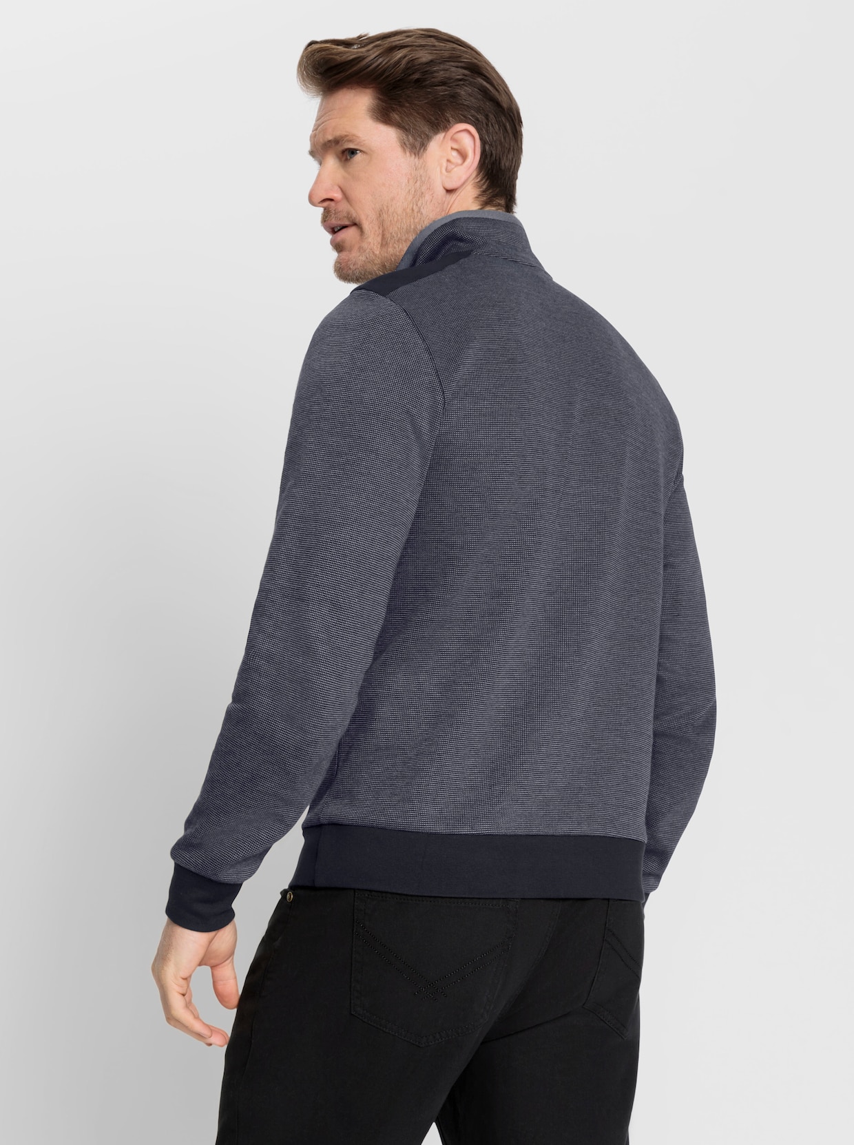 Marco Donati Sweatshirt - jeansblau