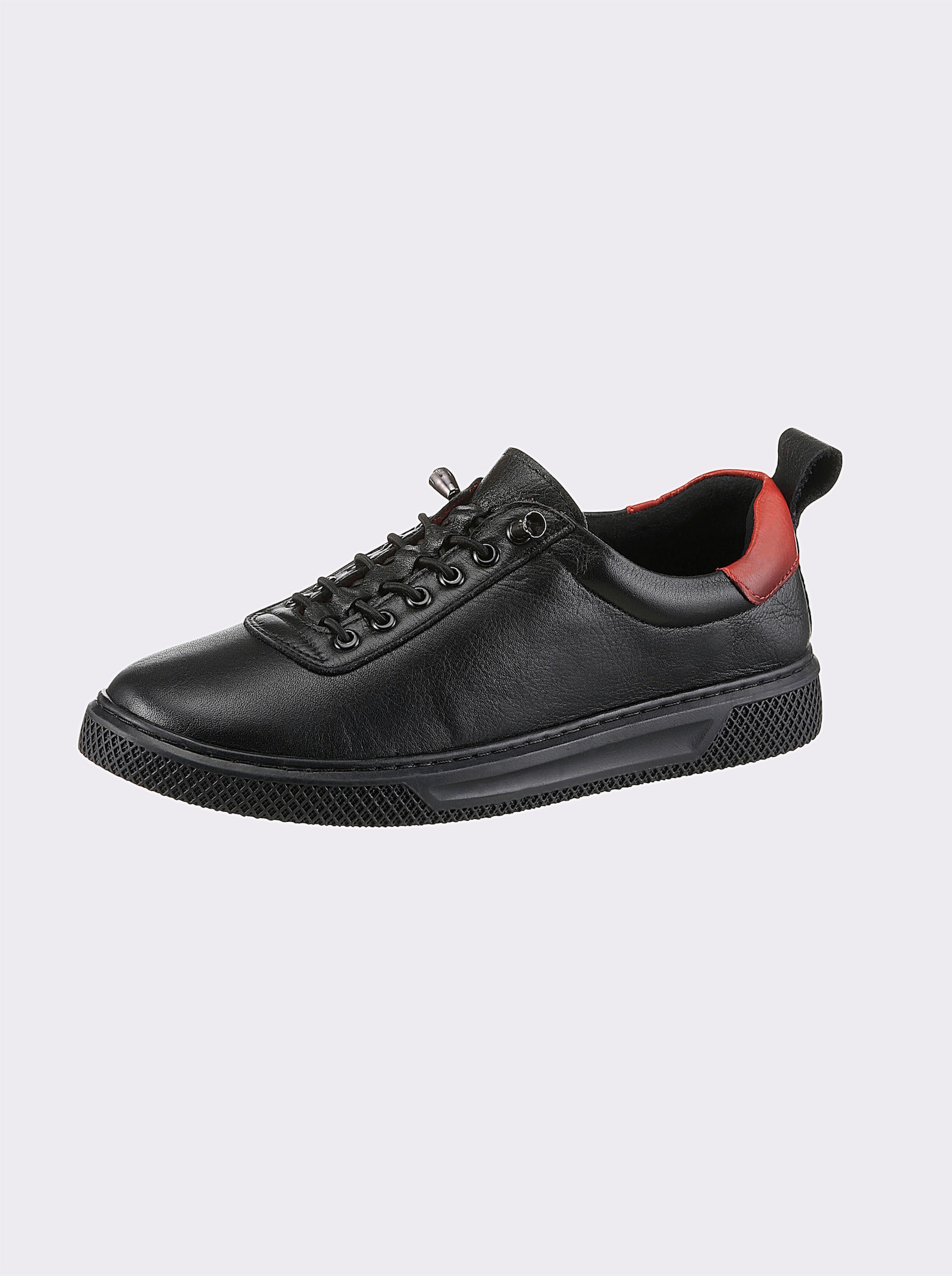 Andrea Conti Sneaker - schwarz-rot