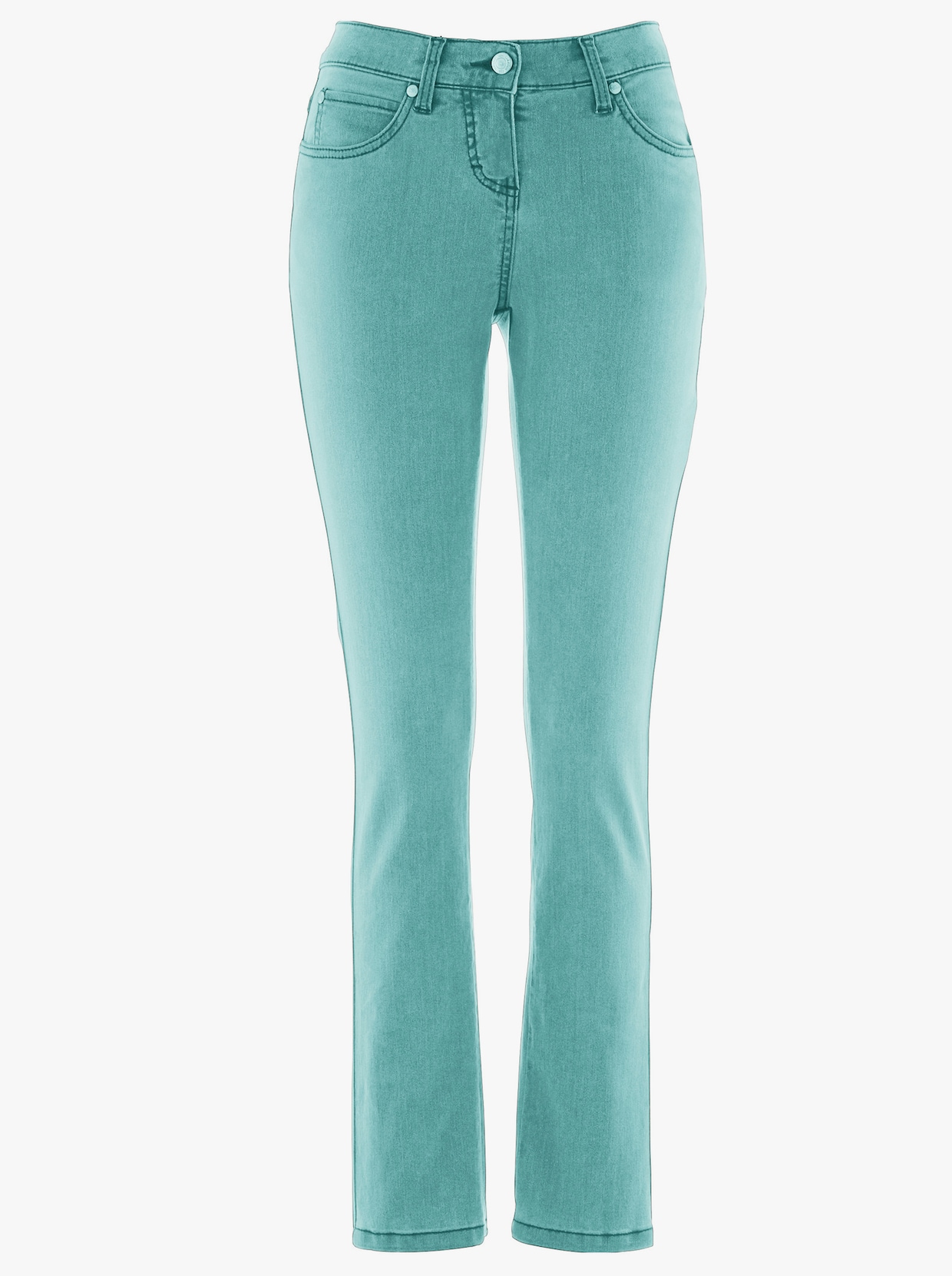 5-pocketjeans - mint