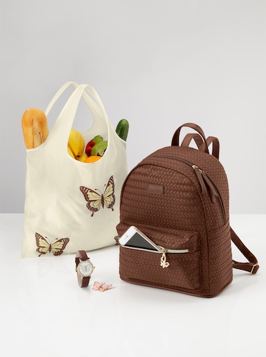 4tlg. Accessoires-Set - braun