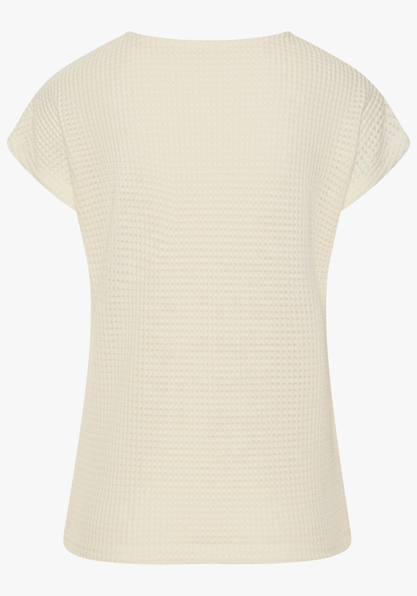 Vivance Kurzarmshirt - creme, schwarz