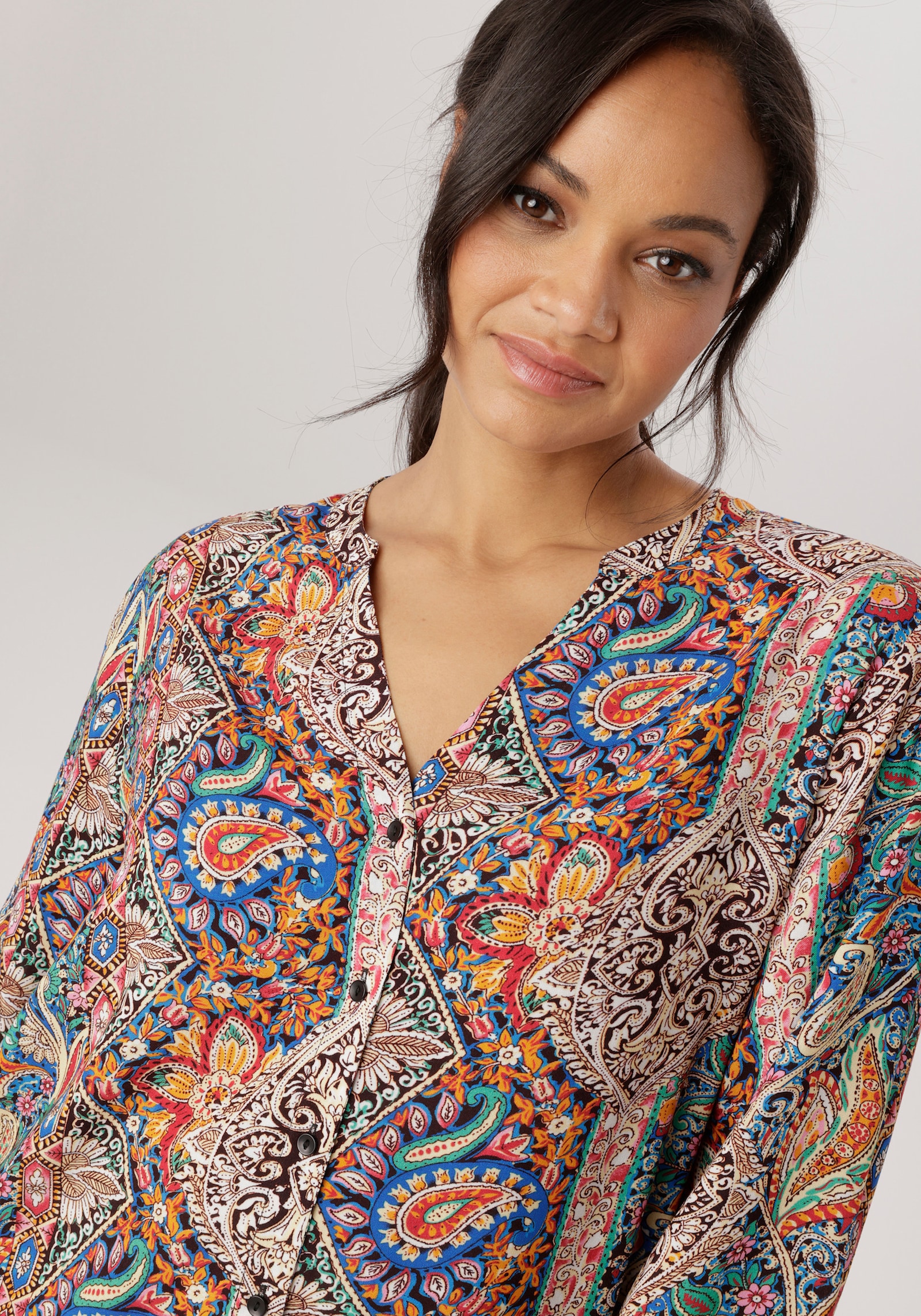 Aniston PLUS Longbluse - bunt