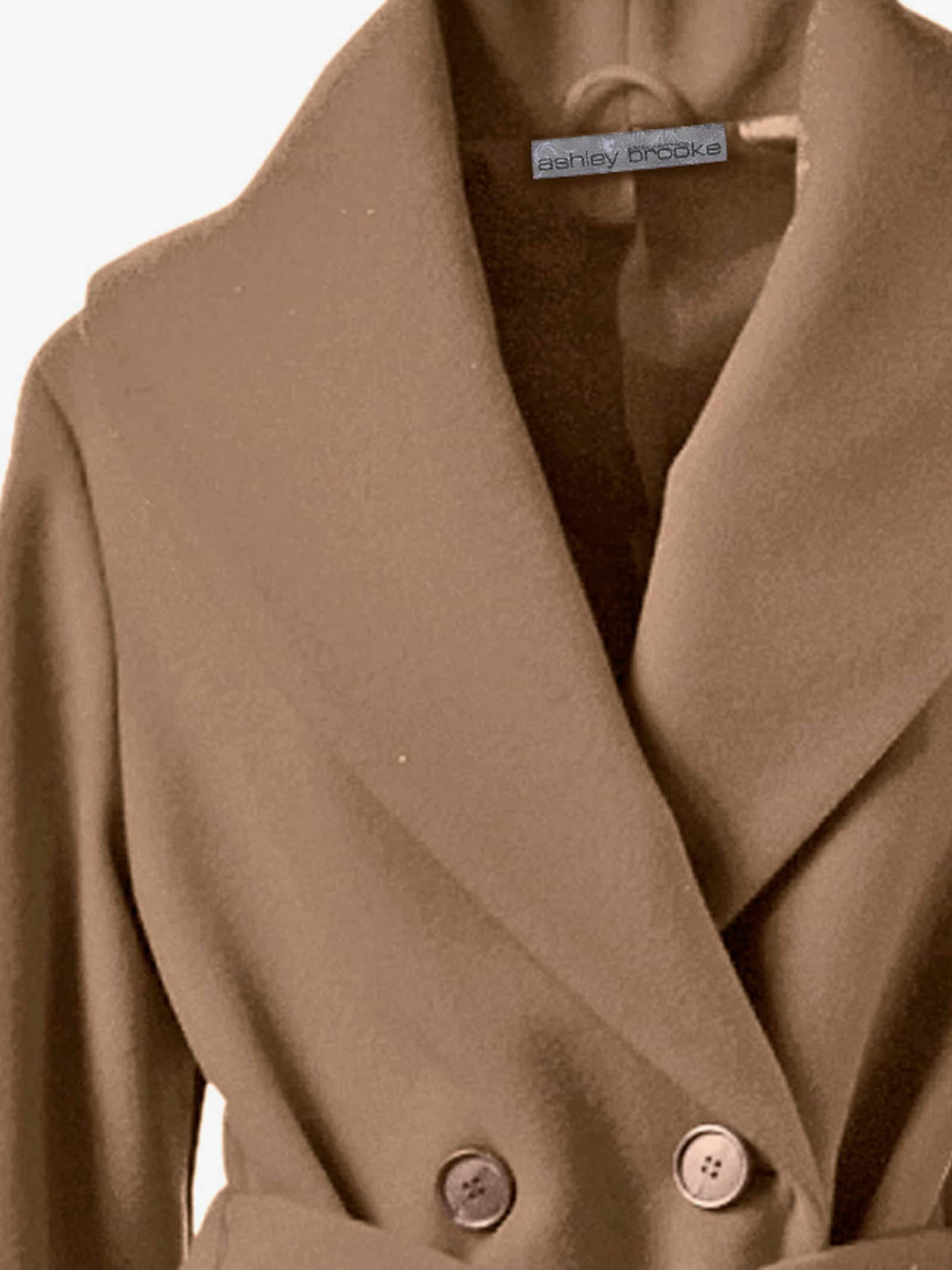 heine Wolljacke mit Schalkragen - camel