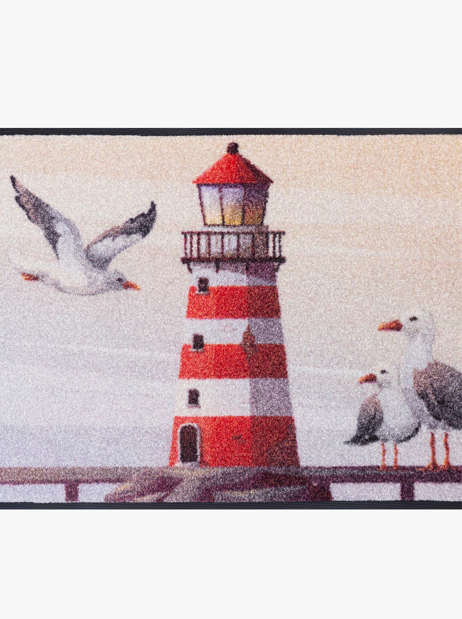 wash+dry by Kleen-Tex Fußmatte - beige-rot