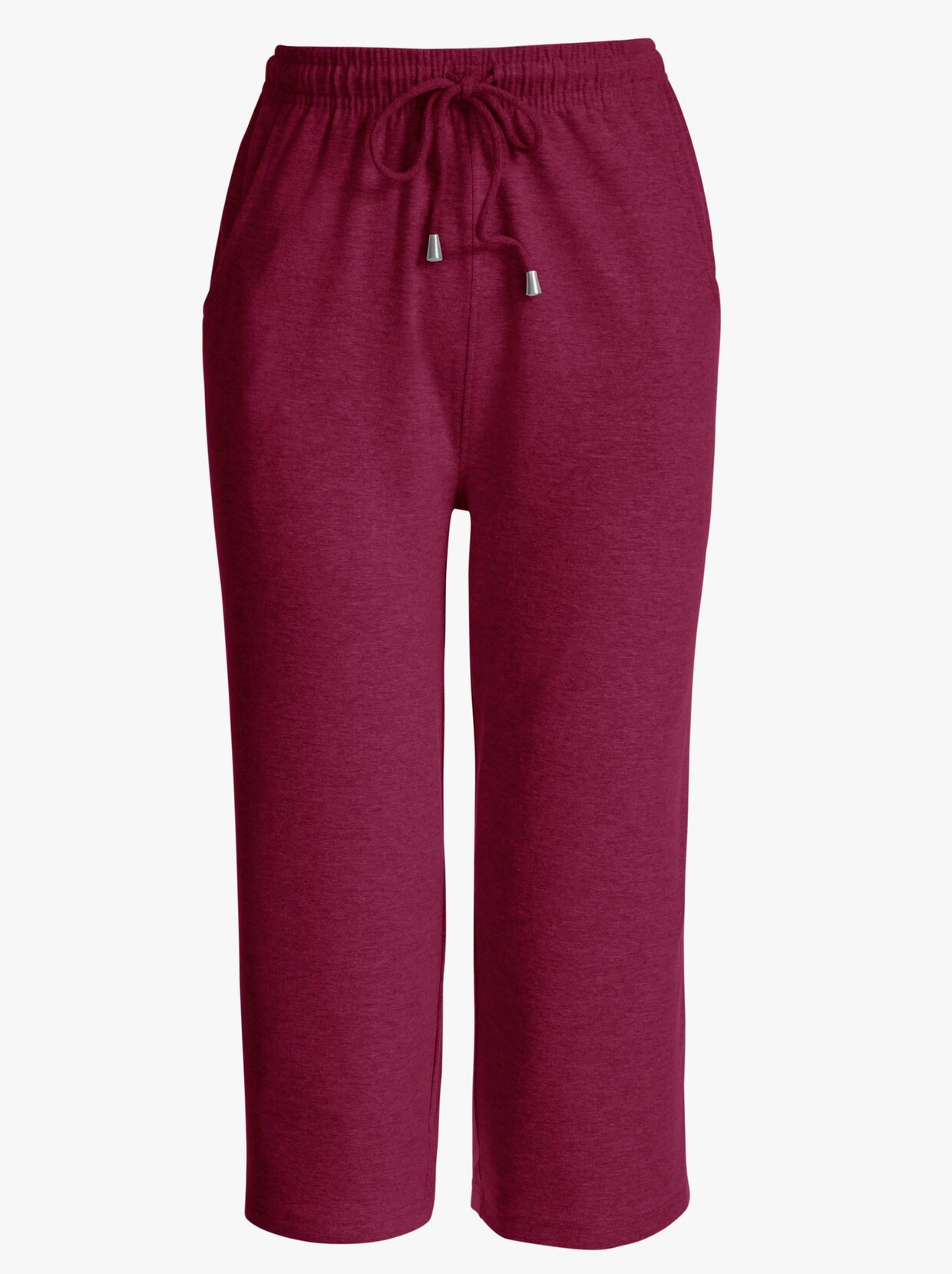Capri-Freizeithose - bordeaux