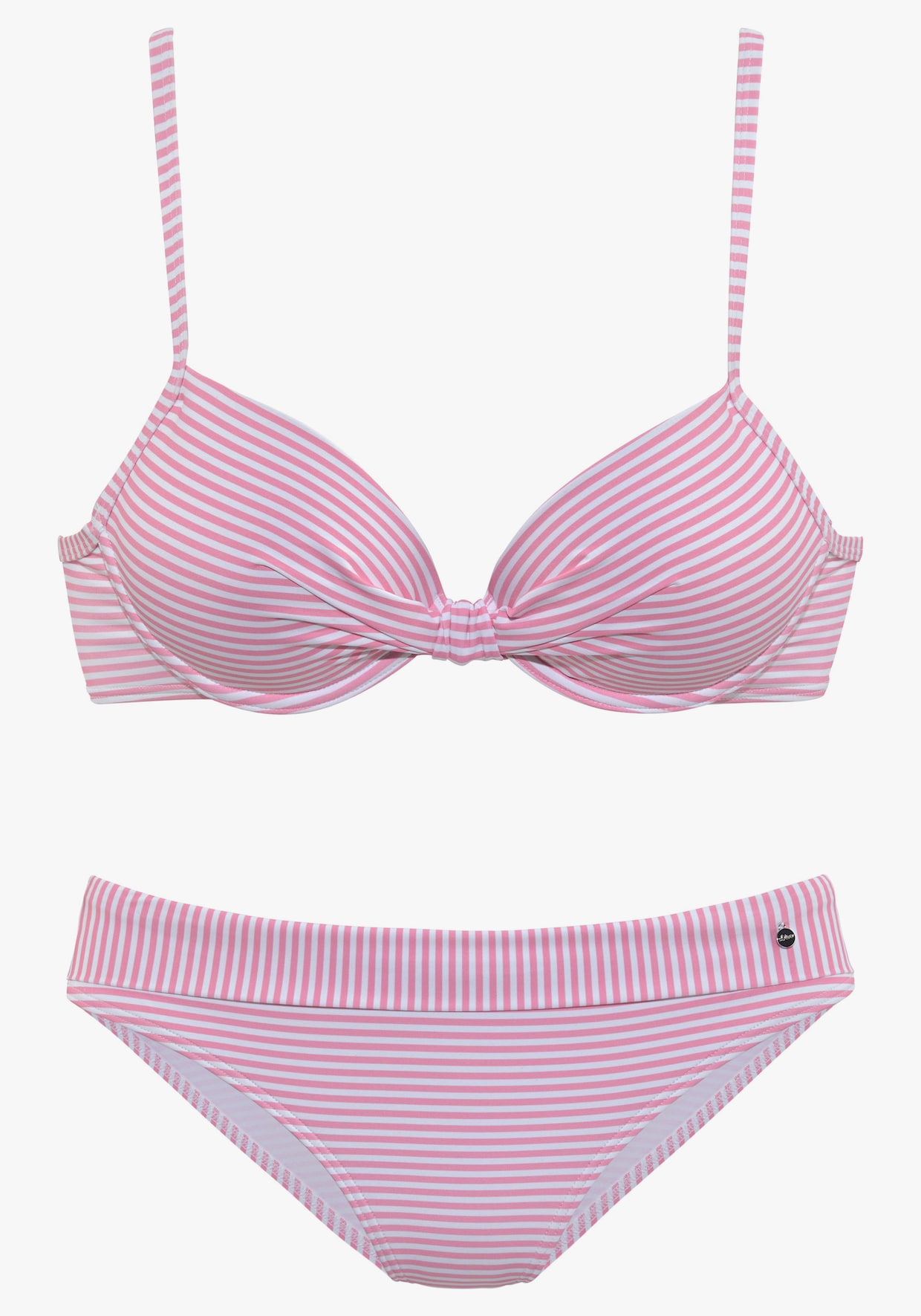 s.Oliver Bügel-Bikini - rosé-weiss