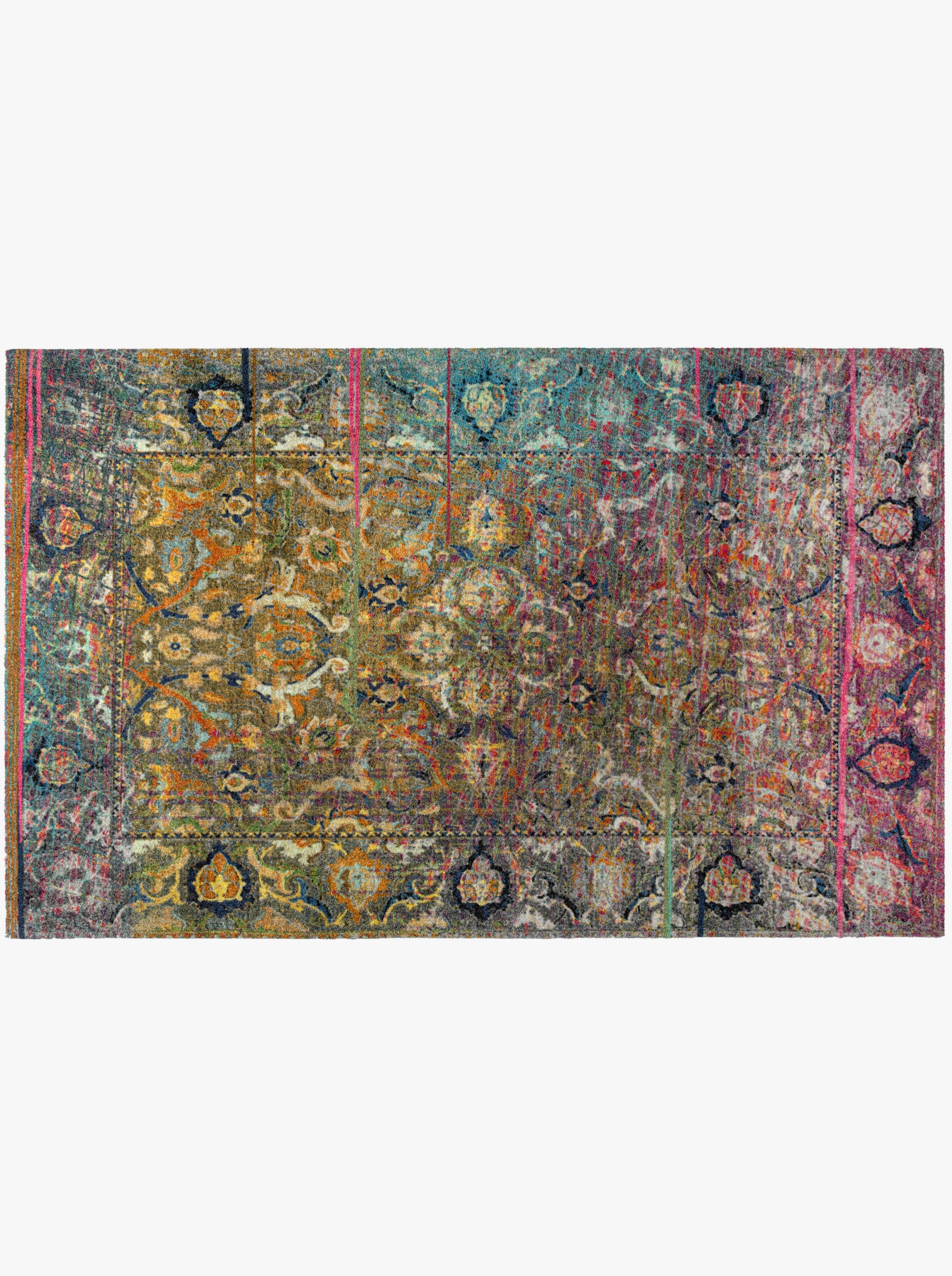 wash+dry by Kleen-Tex Fußmatte - grau-bunt