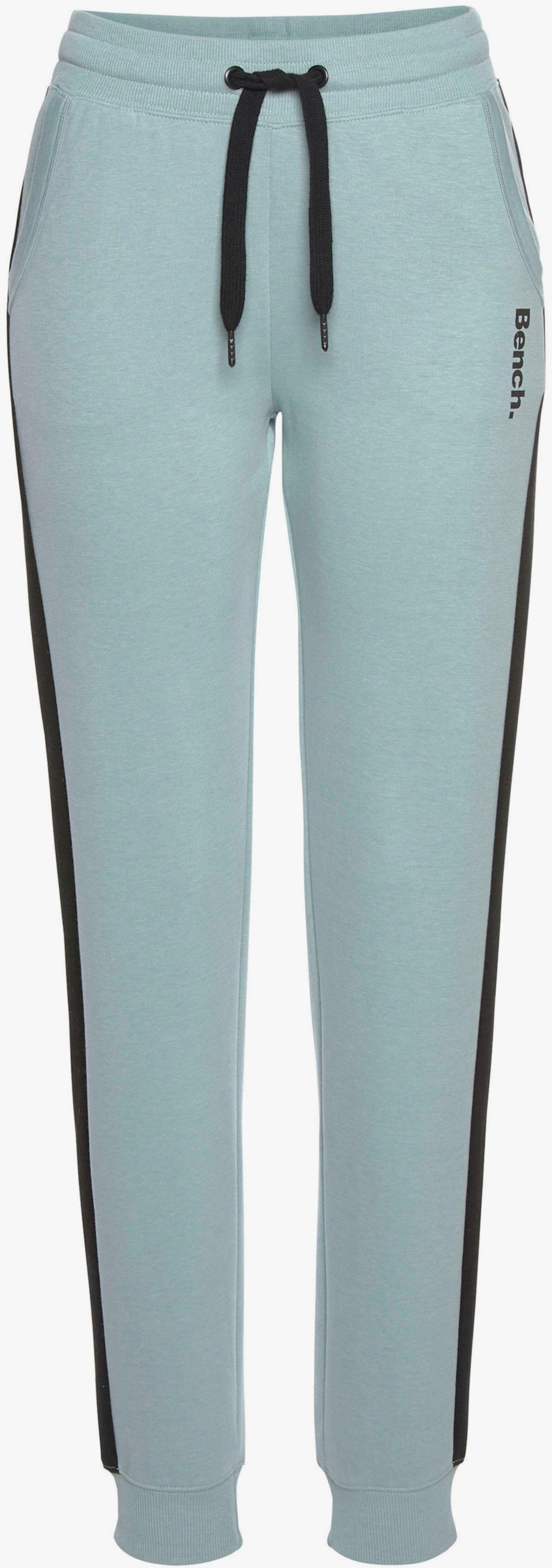 Bench. Loungewear Sweathose - mint-schwarz