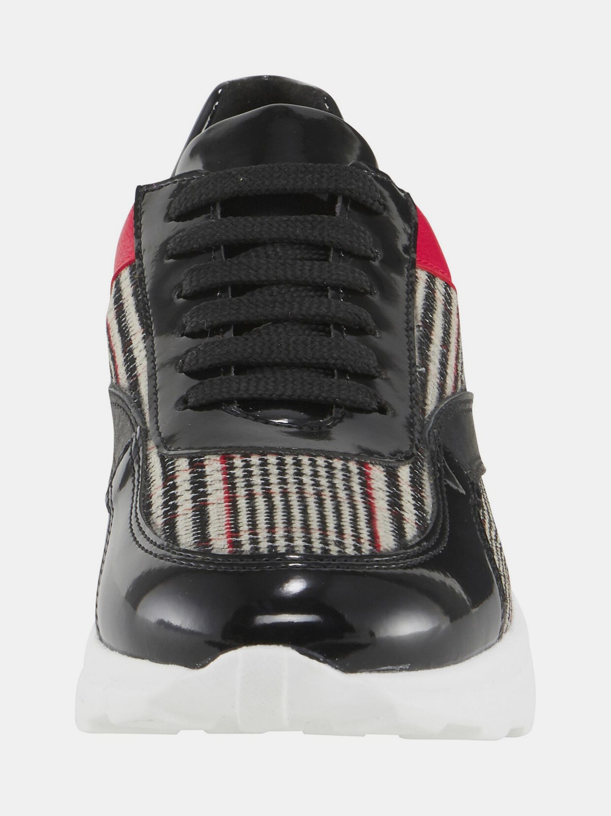 Sneaker - zwart/rood