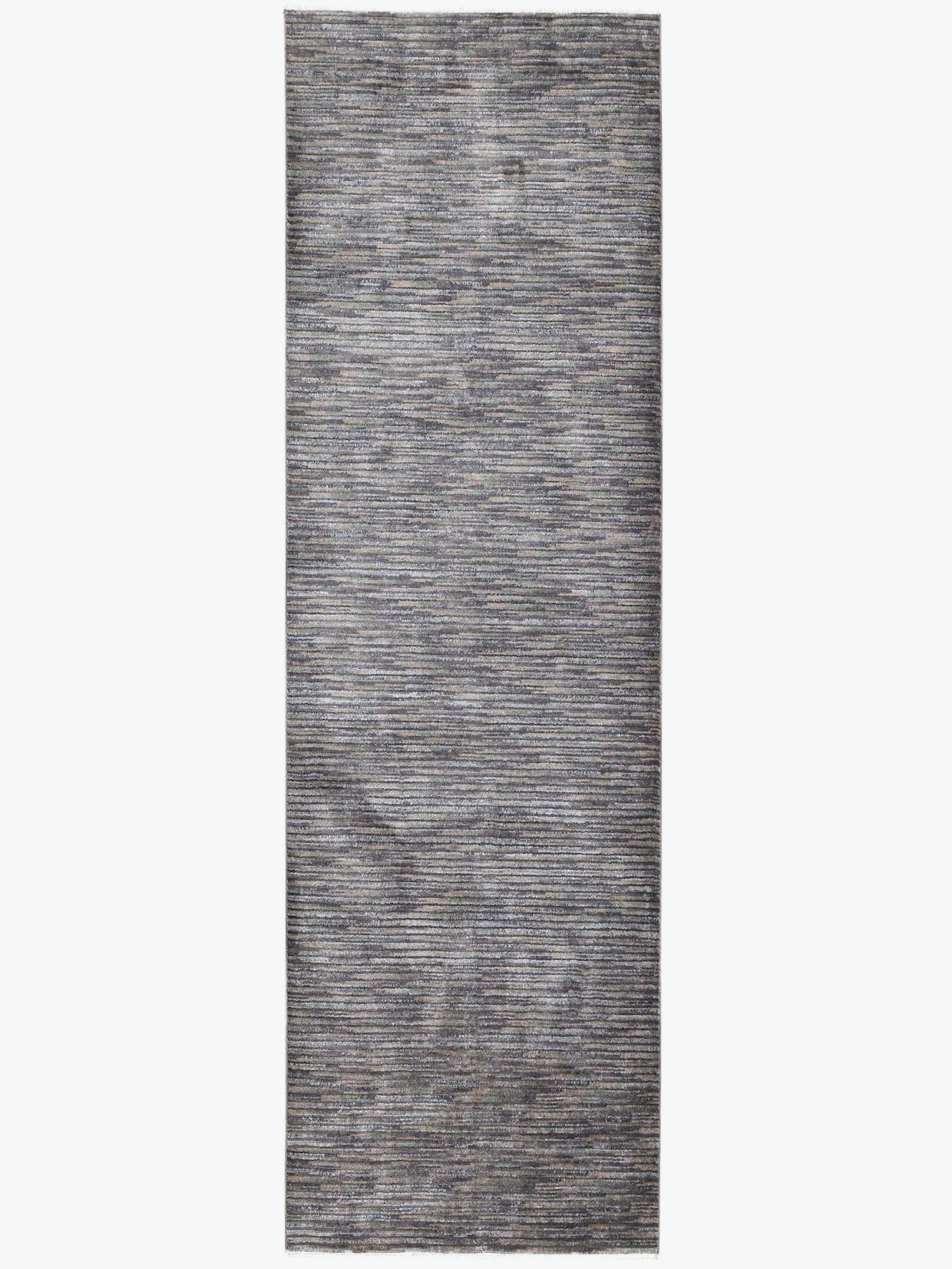 Theko Teppich - dunkelgrau-meliert