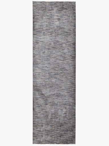 Theko Teppich - dunkelgrau-meliert