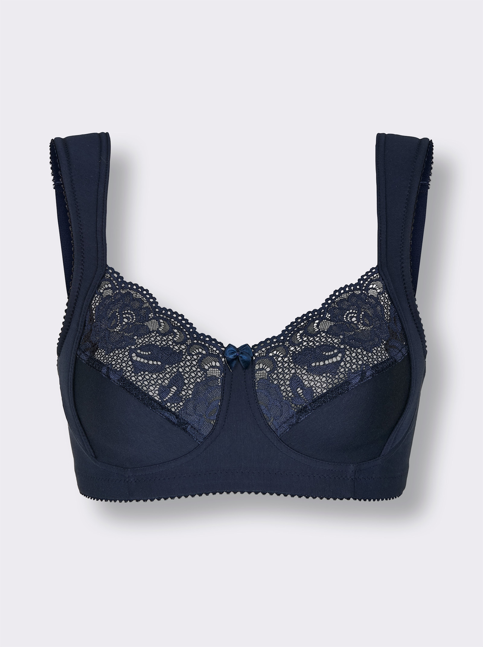 Entlastungs-BH ohne Bügel - marine