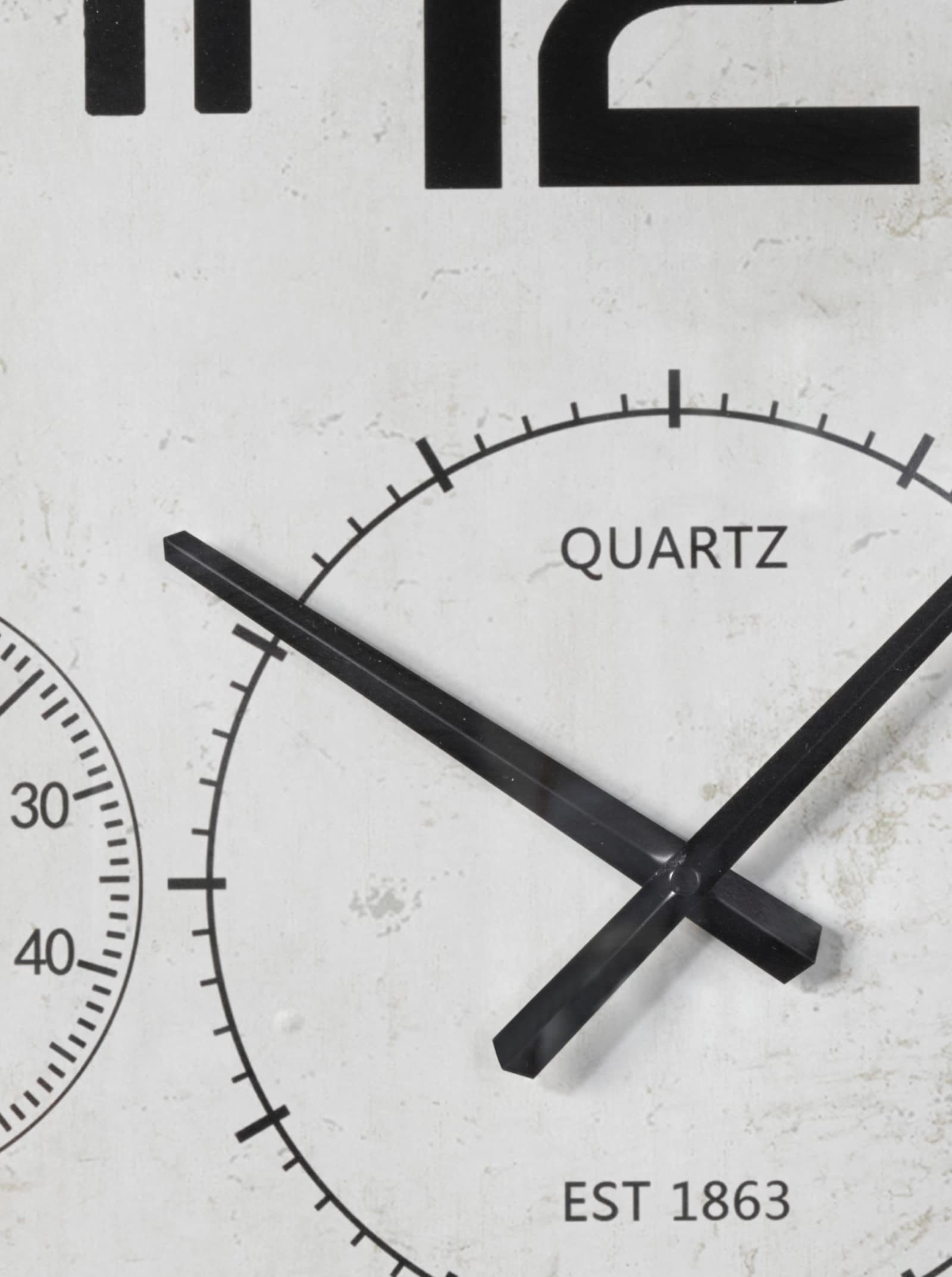 Impressionen Horloge - noir-blanc