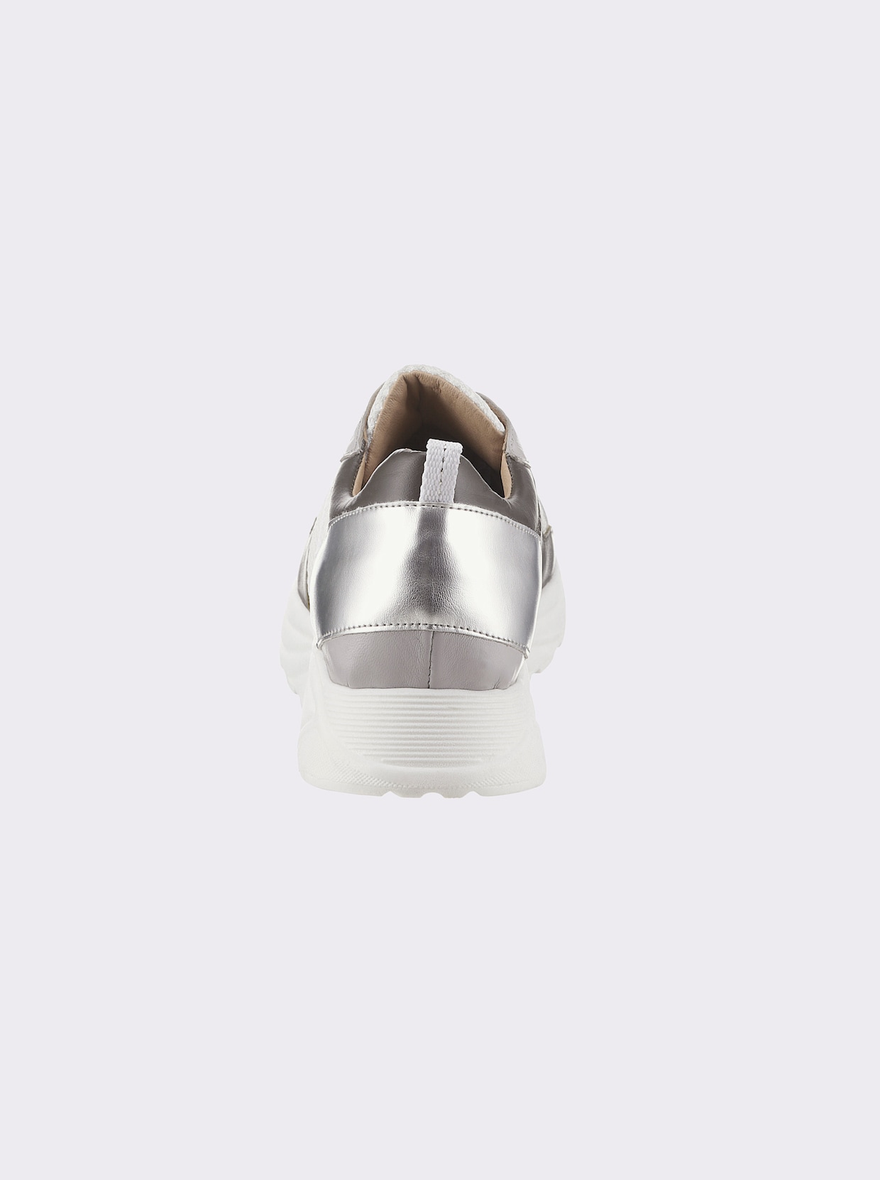 heine Sneaker - wit/kaki