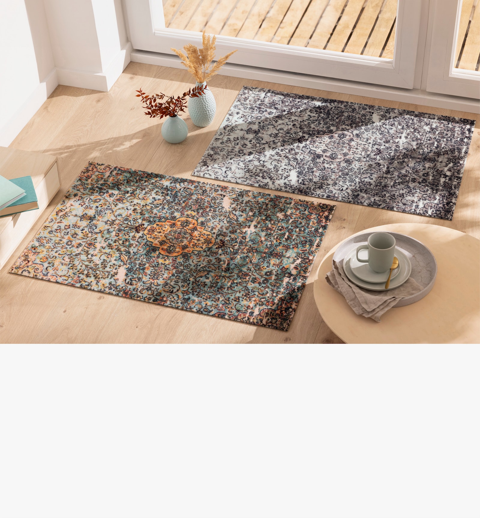 Voetmat - eucalyptus/mos