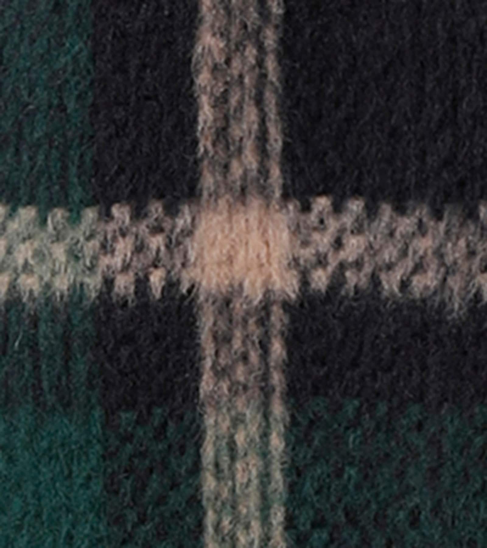 Aniston PLUS Langjacke - check grün-blau-beige