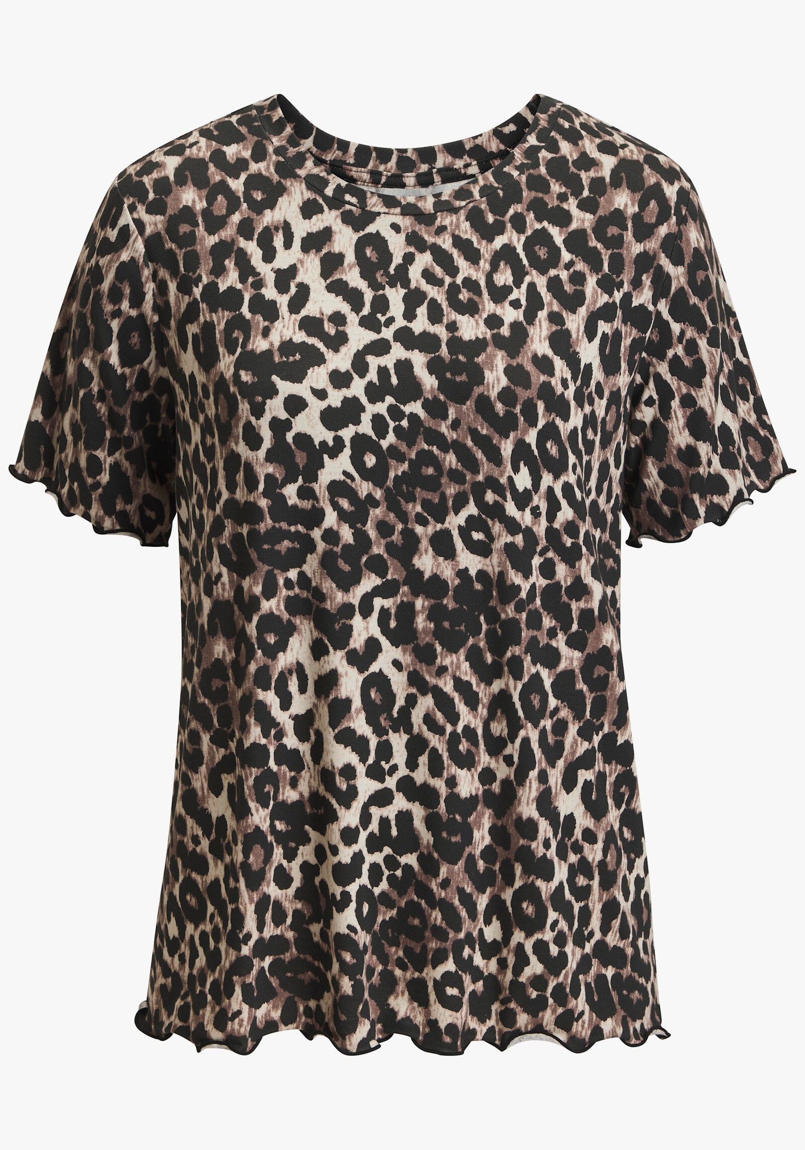 LASCANA Kurzarmshirt - leo print