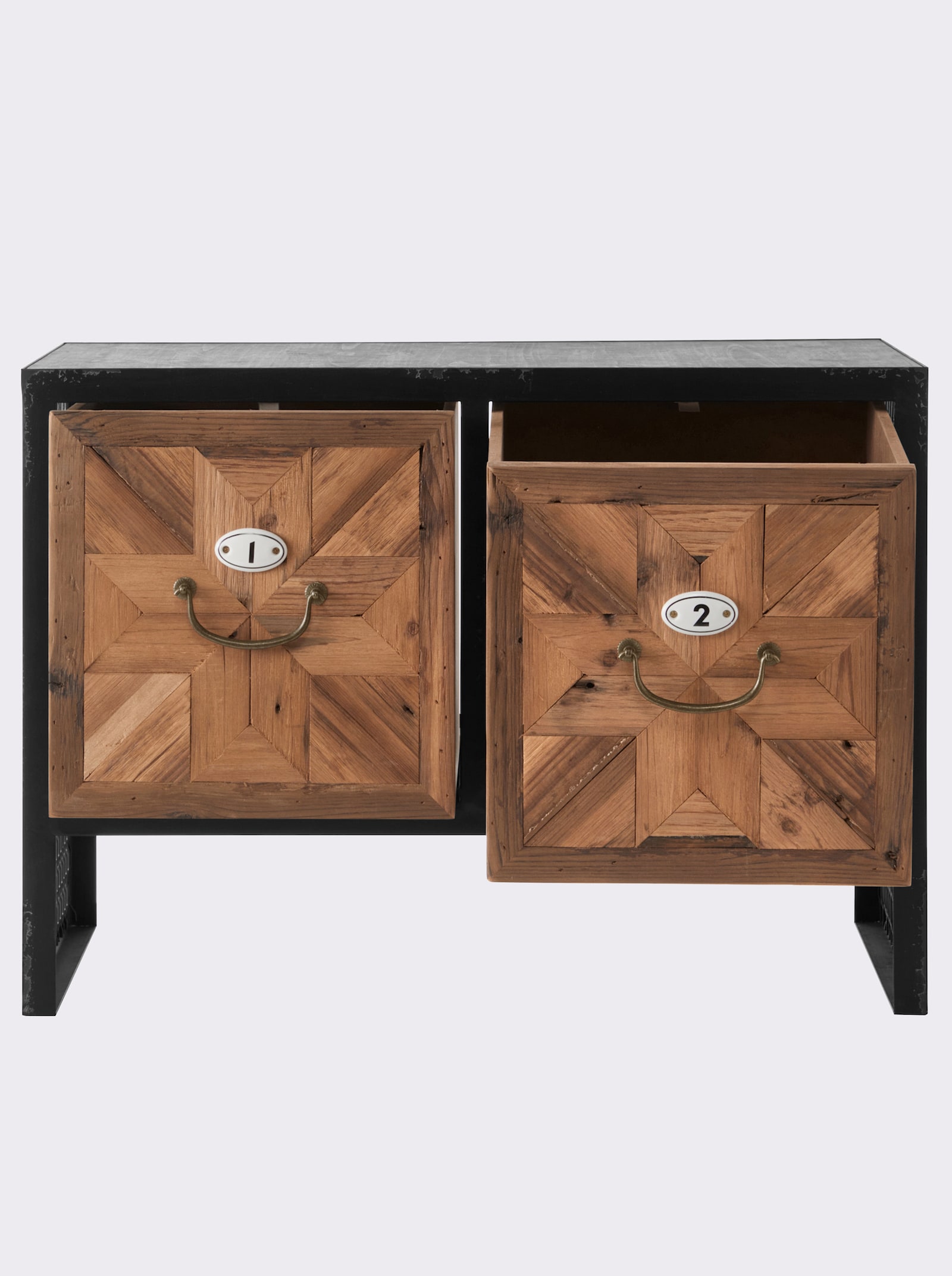 heine home Kommode - schwarz-braun