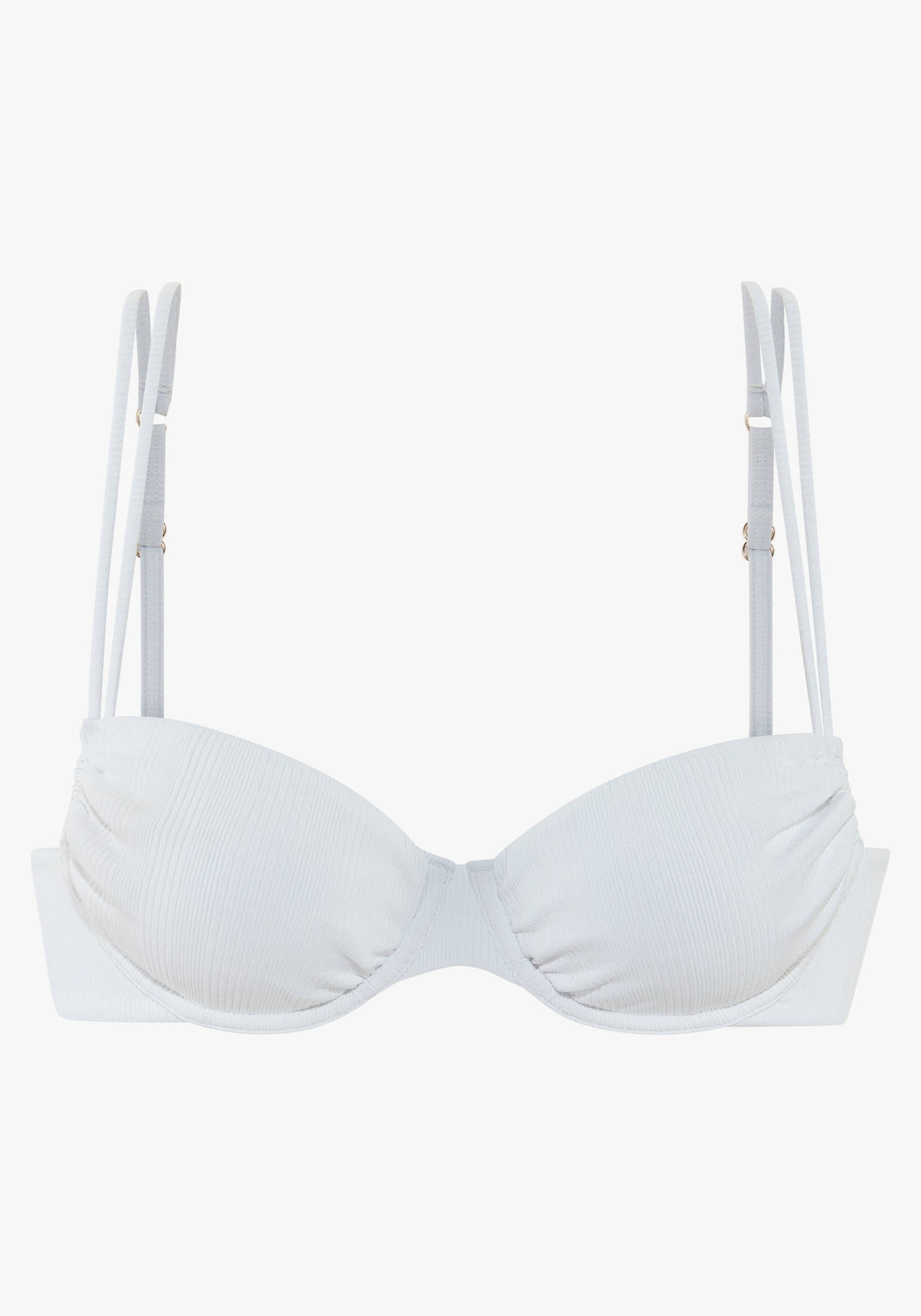 Copenhagen Studios Bügel-Bikini-Top - weiss