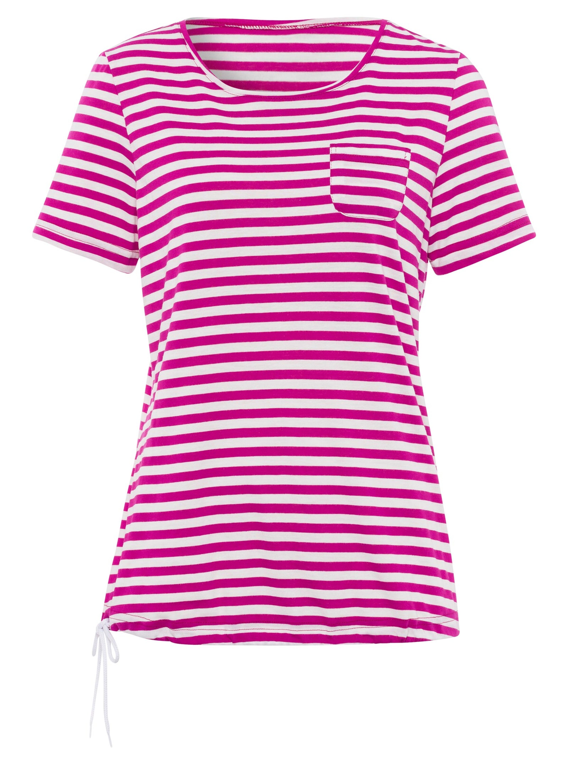 Shirt - pink-geringelt