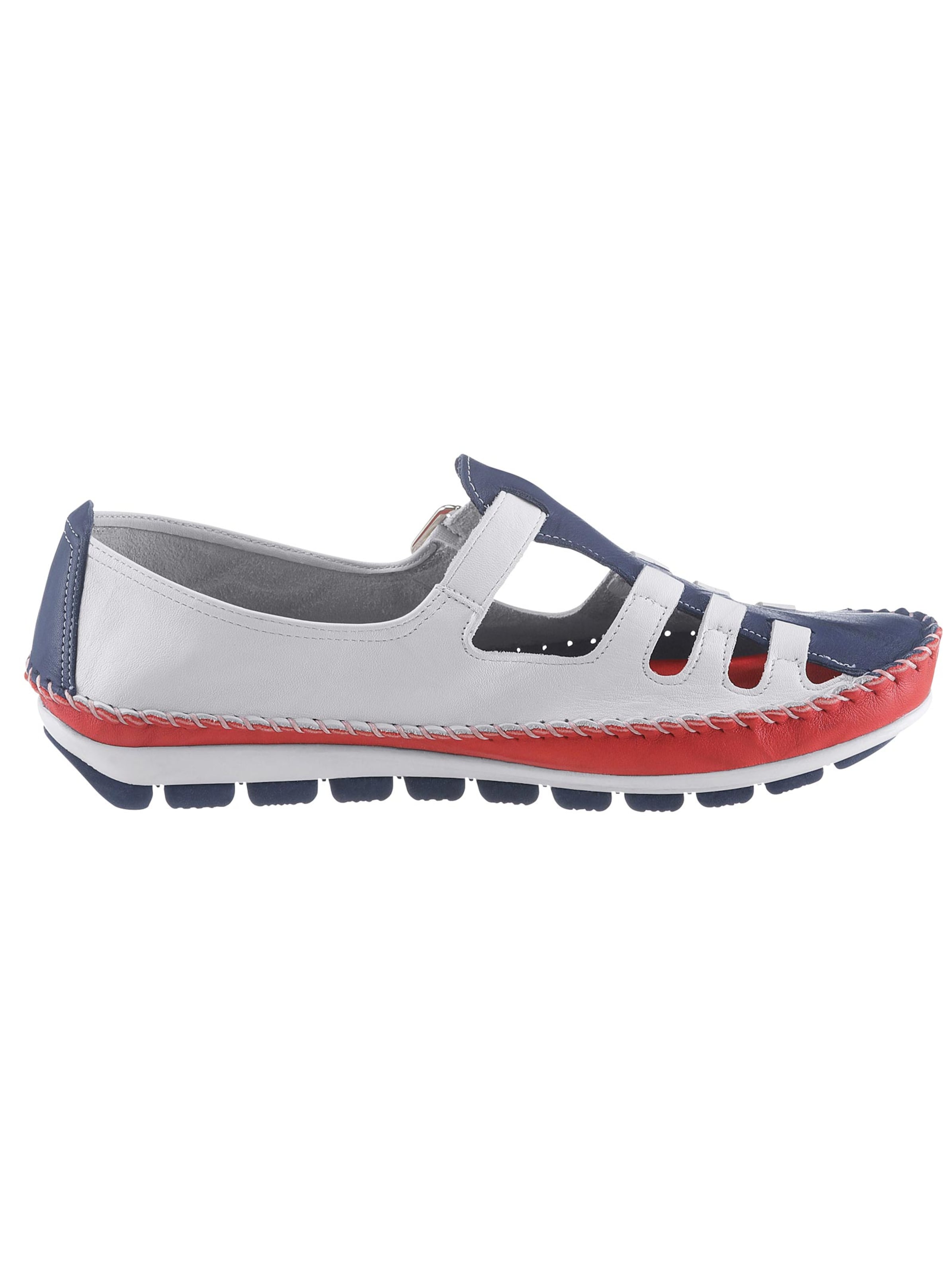 Gemini Slipper - weiß-marine