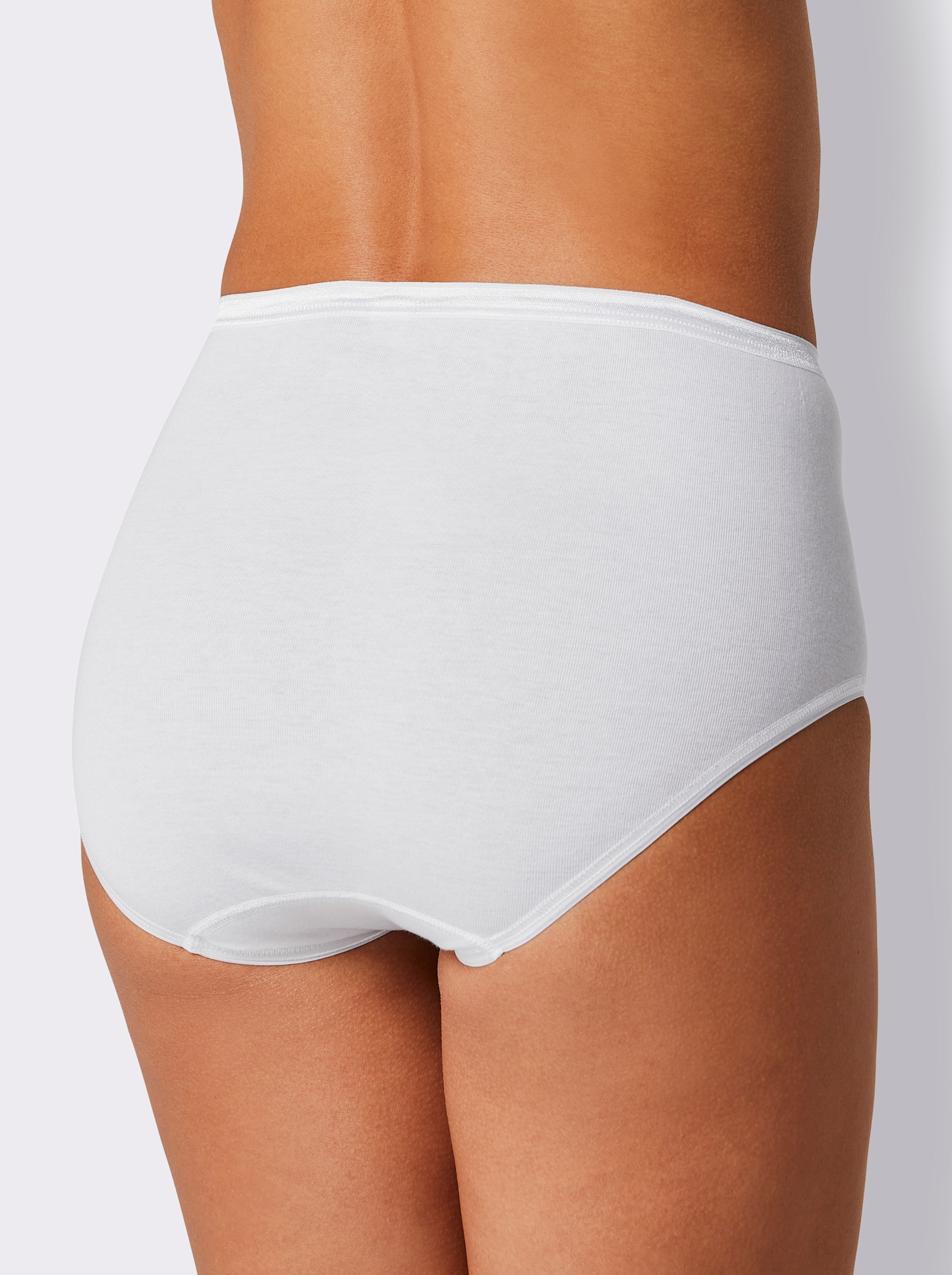 Speidel Taillenslip aus Mako-Baumwolle - weiss