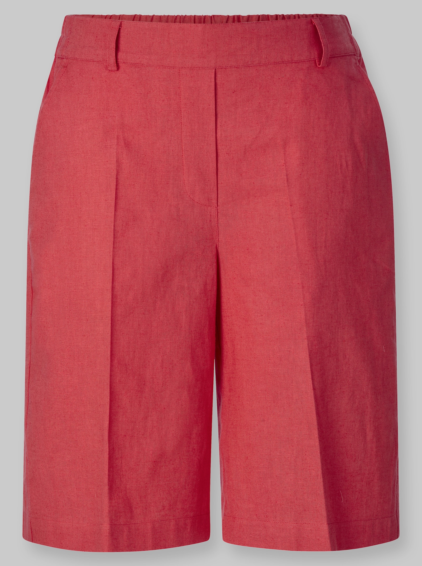 heine Shorts mit Bügelfalte - erdbeere
