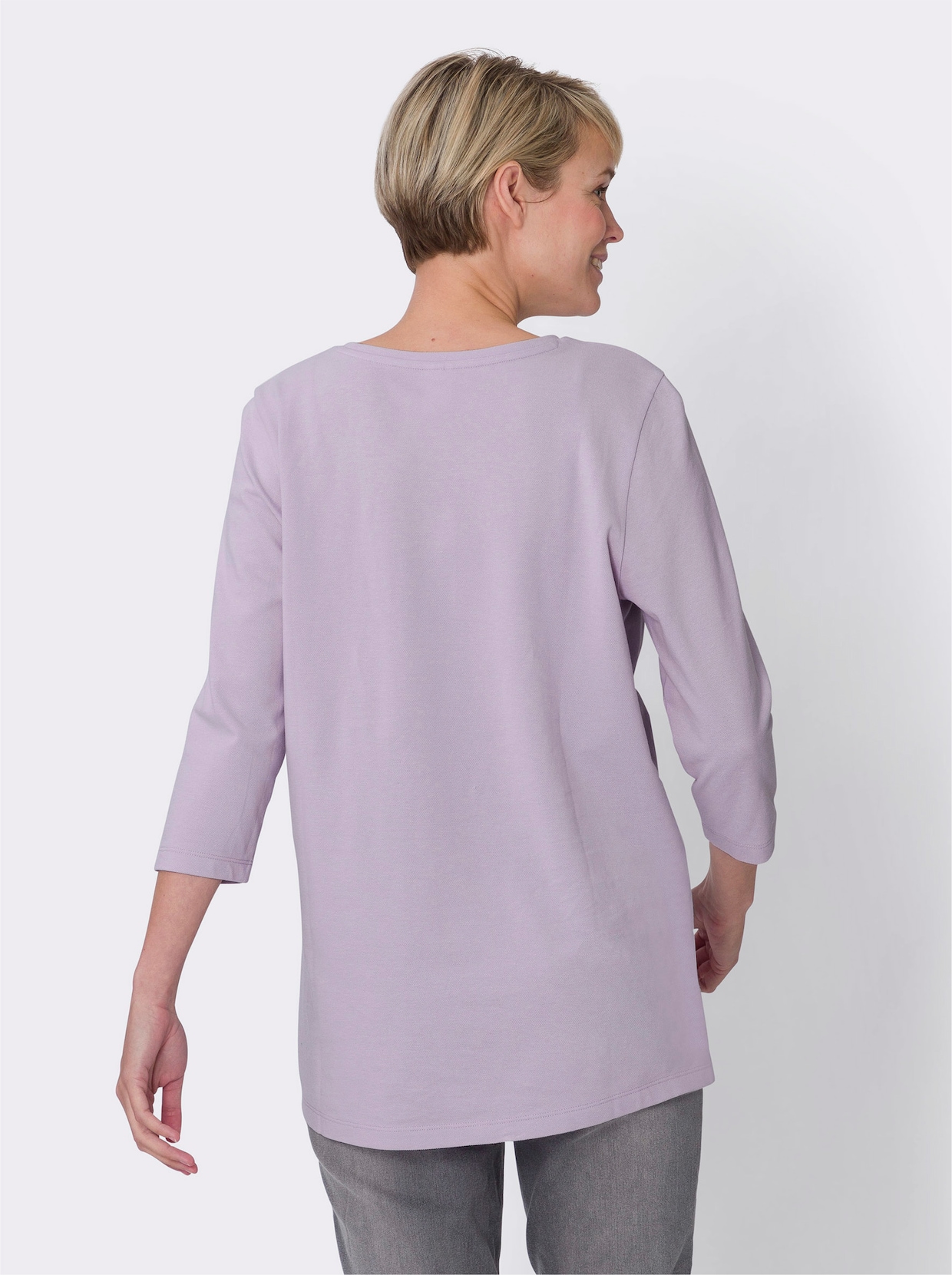 Longshirt - flieder