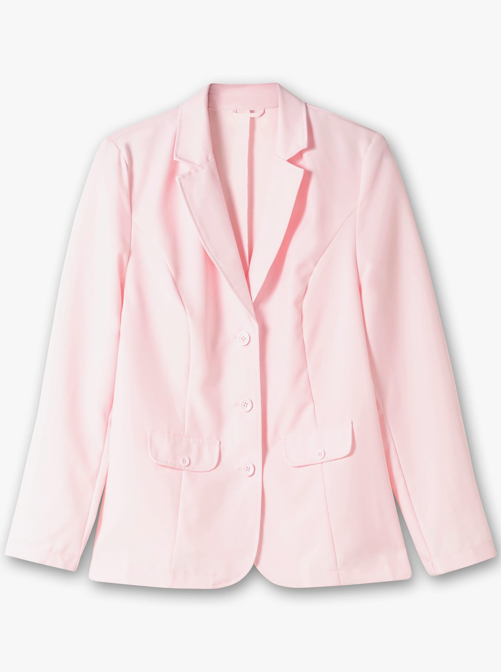 Blusenblazer mit Wiener Nähten - rose