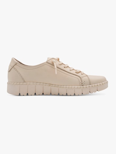 Jana Sneaker mit Zipper - beige