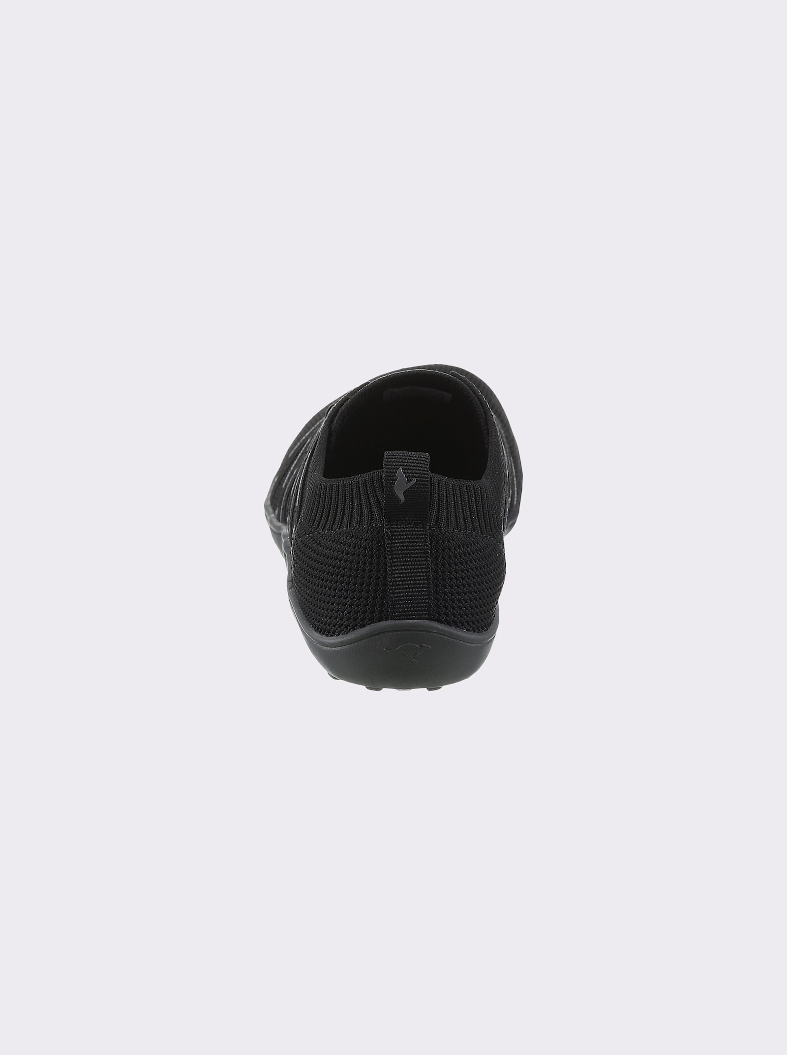 KangaROOS Slipper aus Textil-Material - schwarz