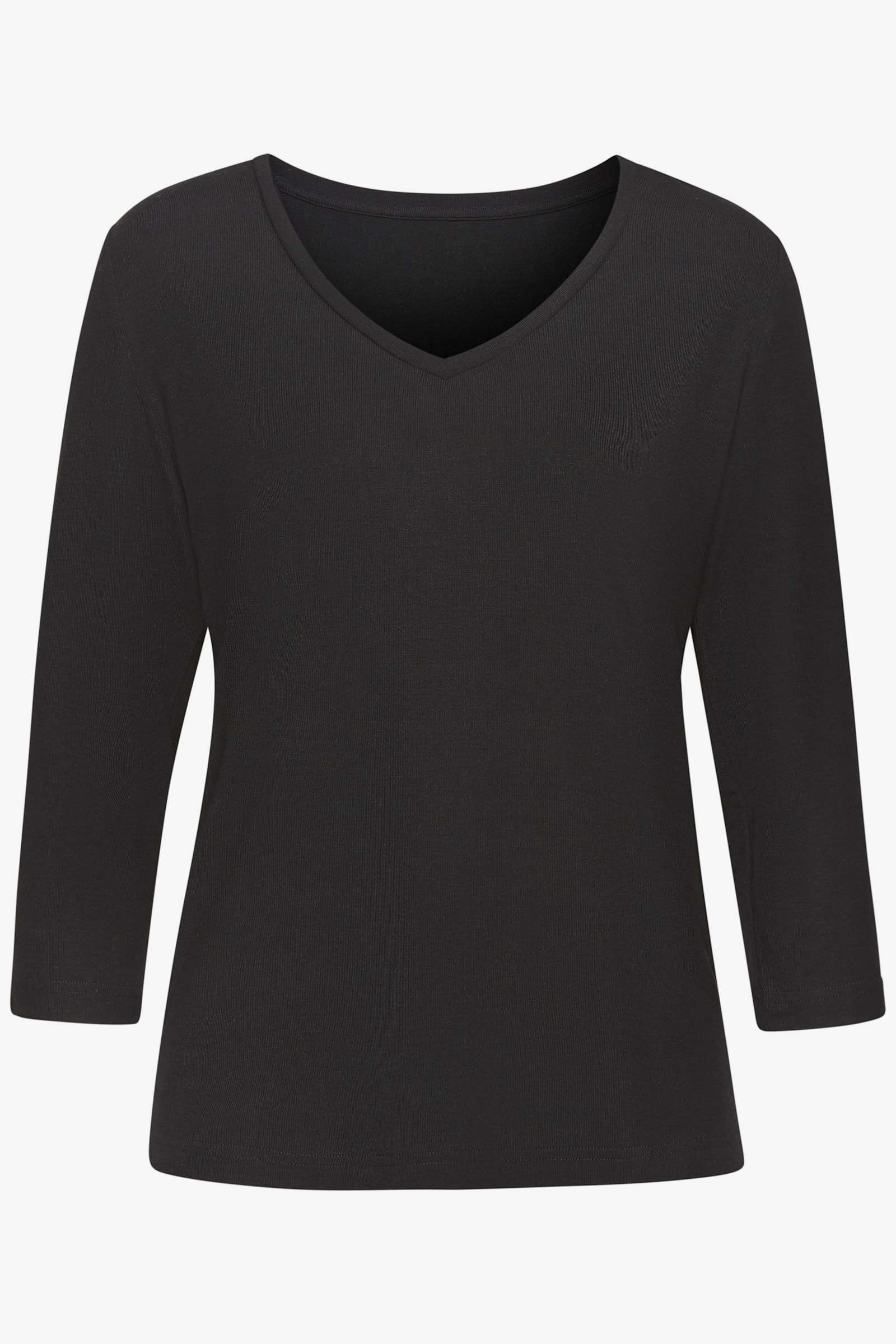 French Connection 3/4-Arm-Shirt - schwarz