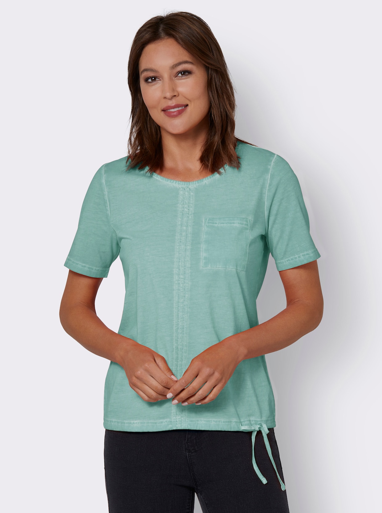 Shirt met korte mouwen - mint