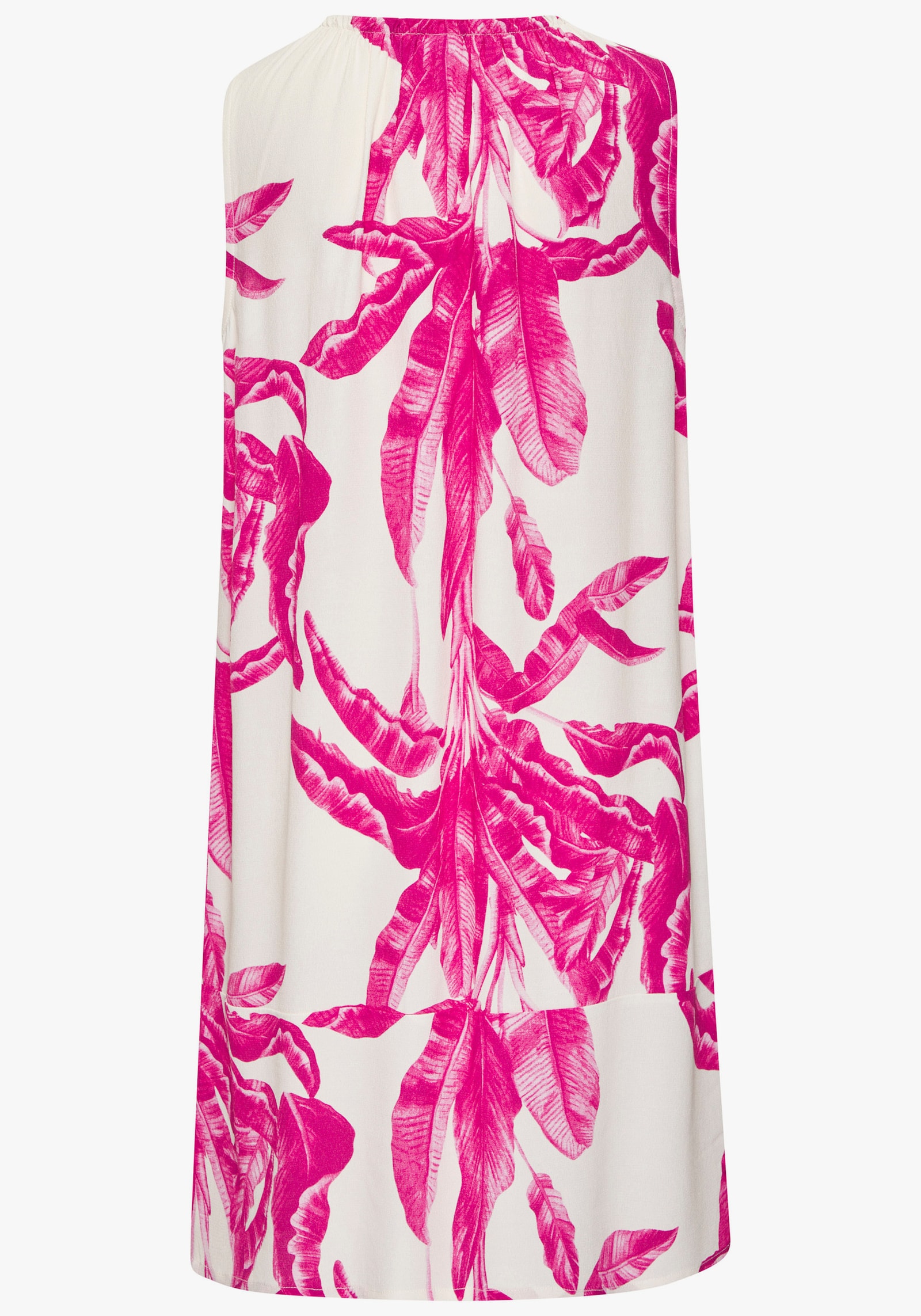 LASCANA Druckkleid - creme-pink bedruckt