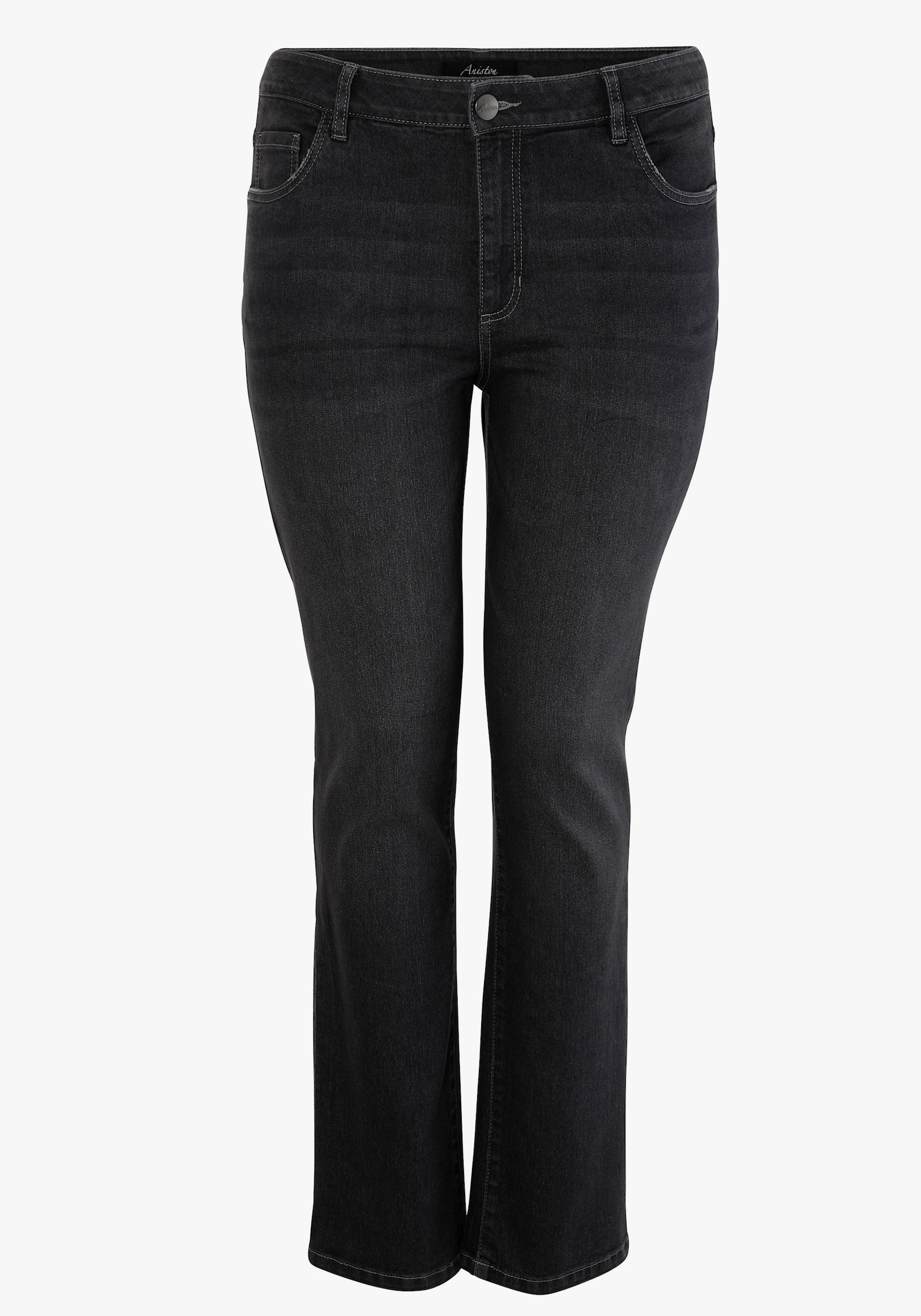 Aniston PLUS Straight-Jeans - grey used