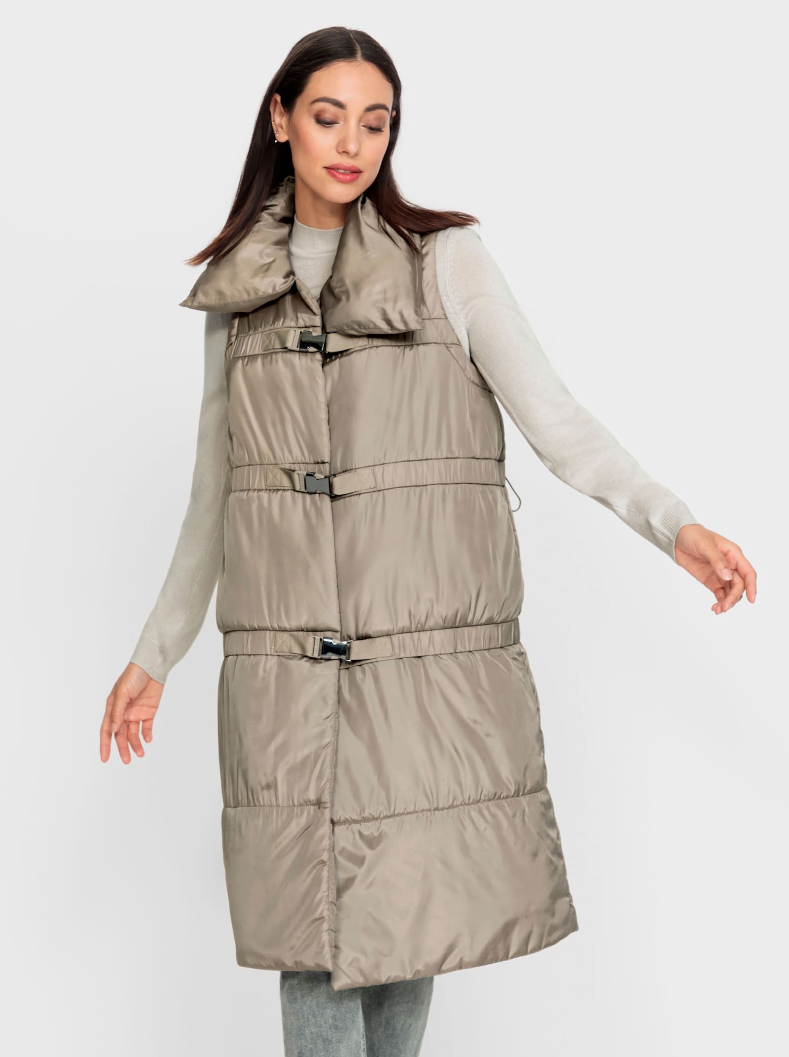 heine Gilet polyvalent - beige