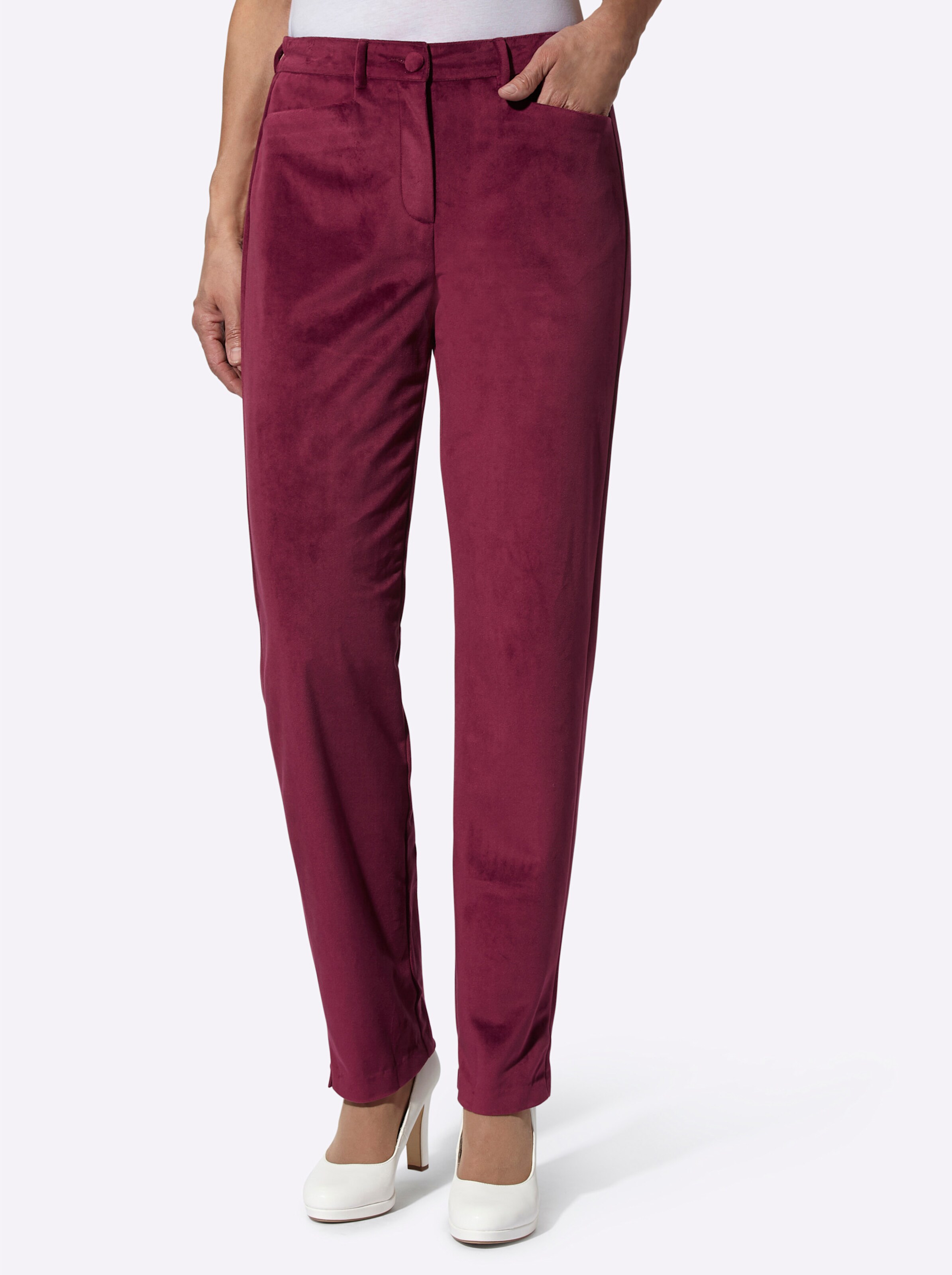 Witt Weiden Damen Hose bordeaux  - Onlineshop Witt Weiden