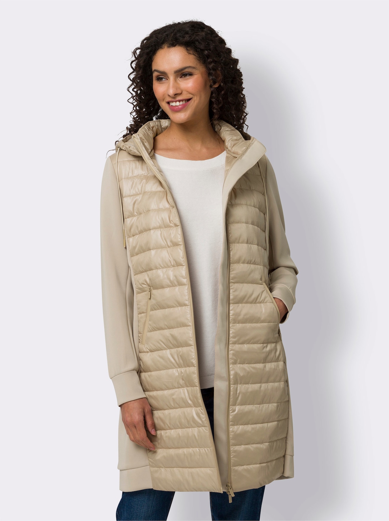 heine Steppmantel - beige