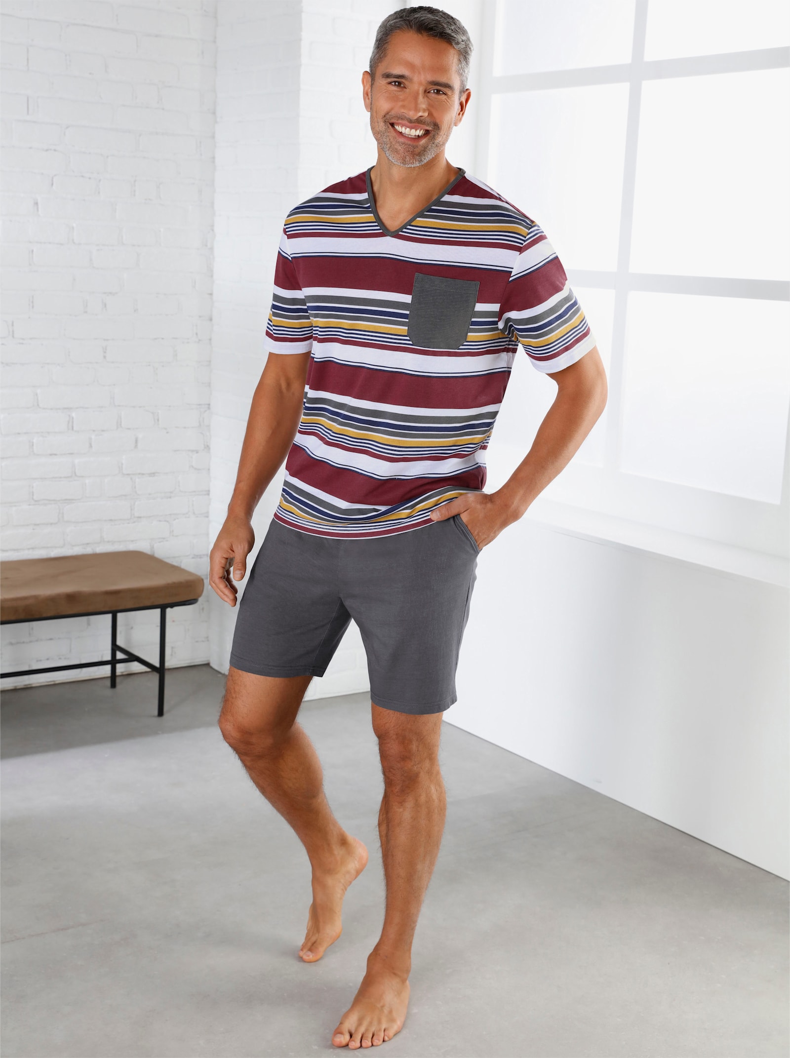 Schlafanzug-Hose - anthrazit