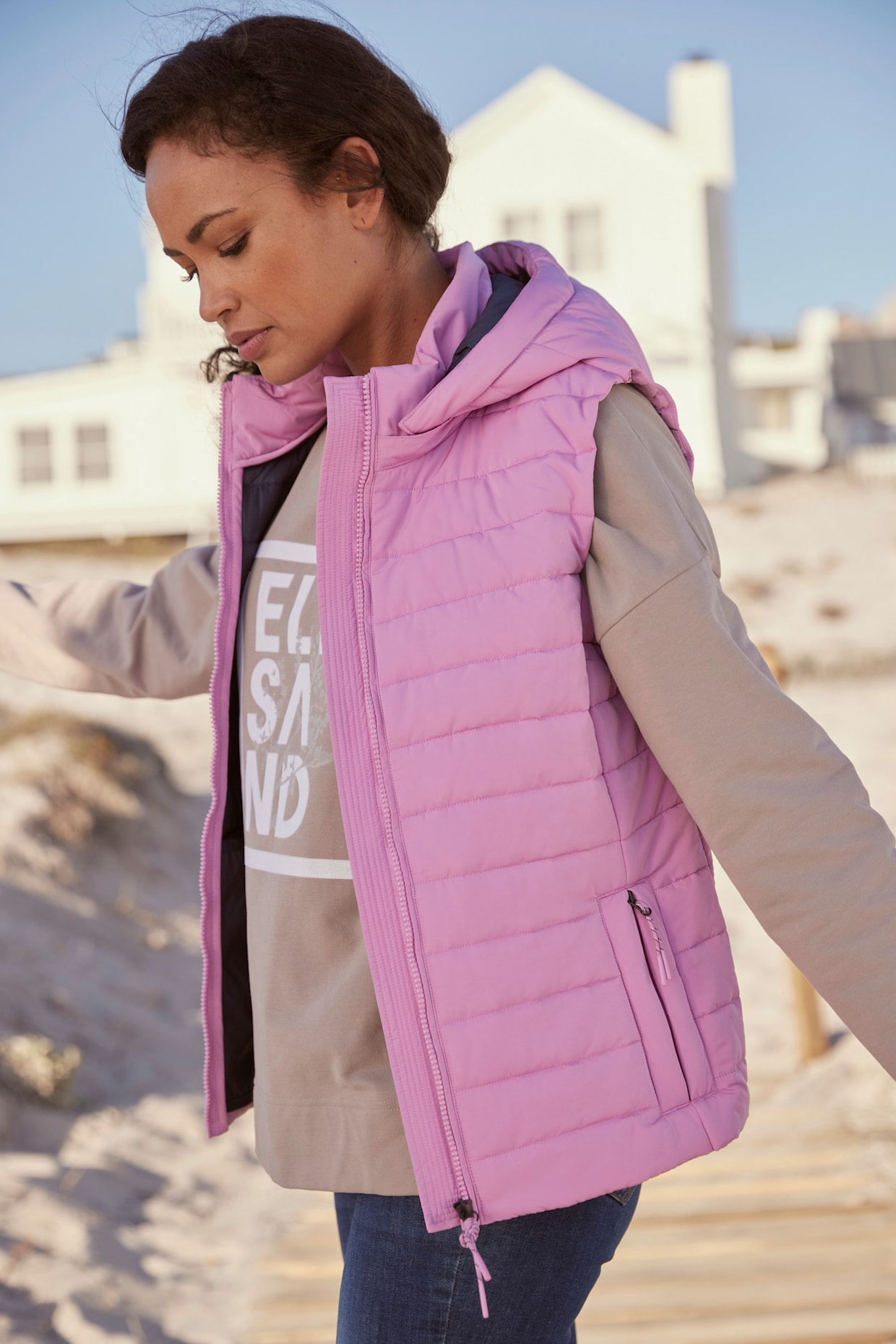 Elbsand Bodywarmer - roze