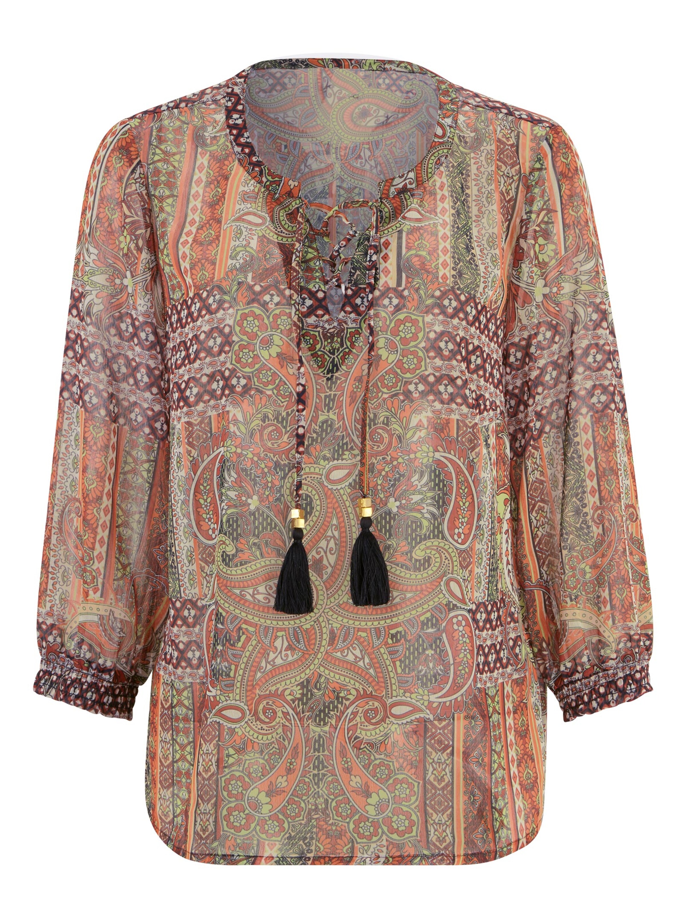 Blouse met print