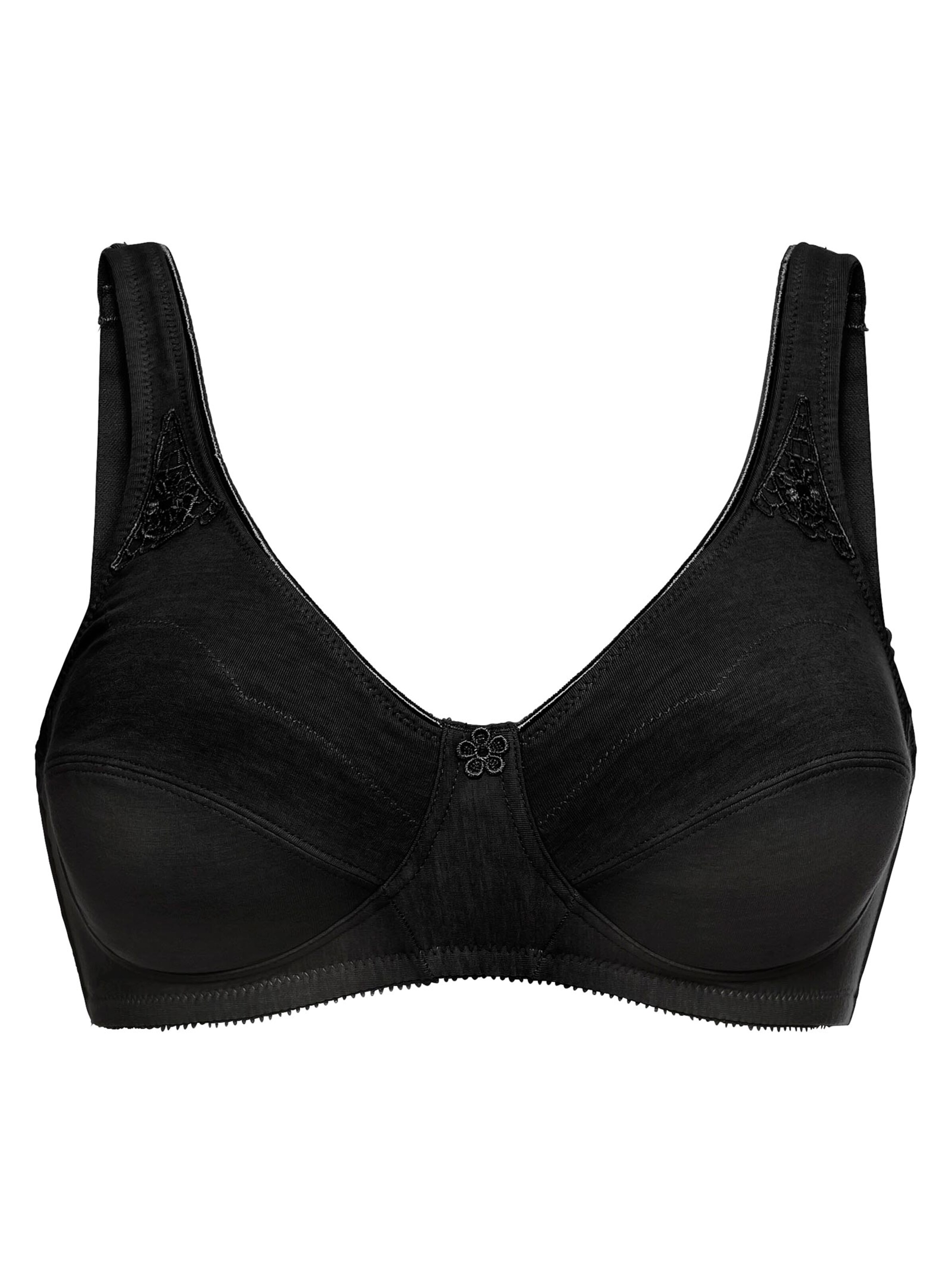 wäschepur BH ohne Bügel - schwarz