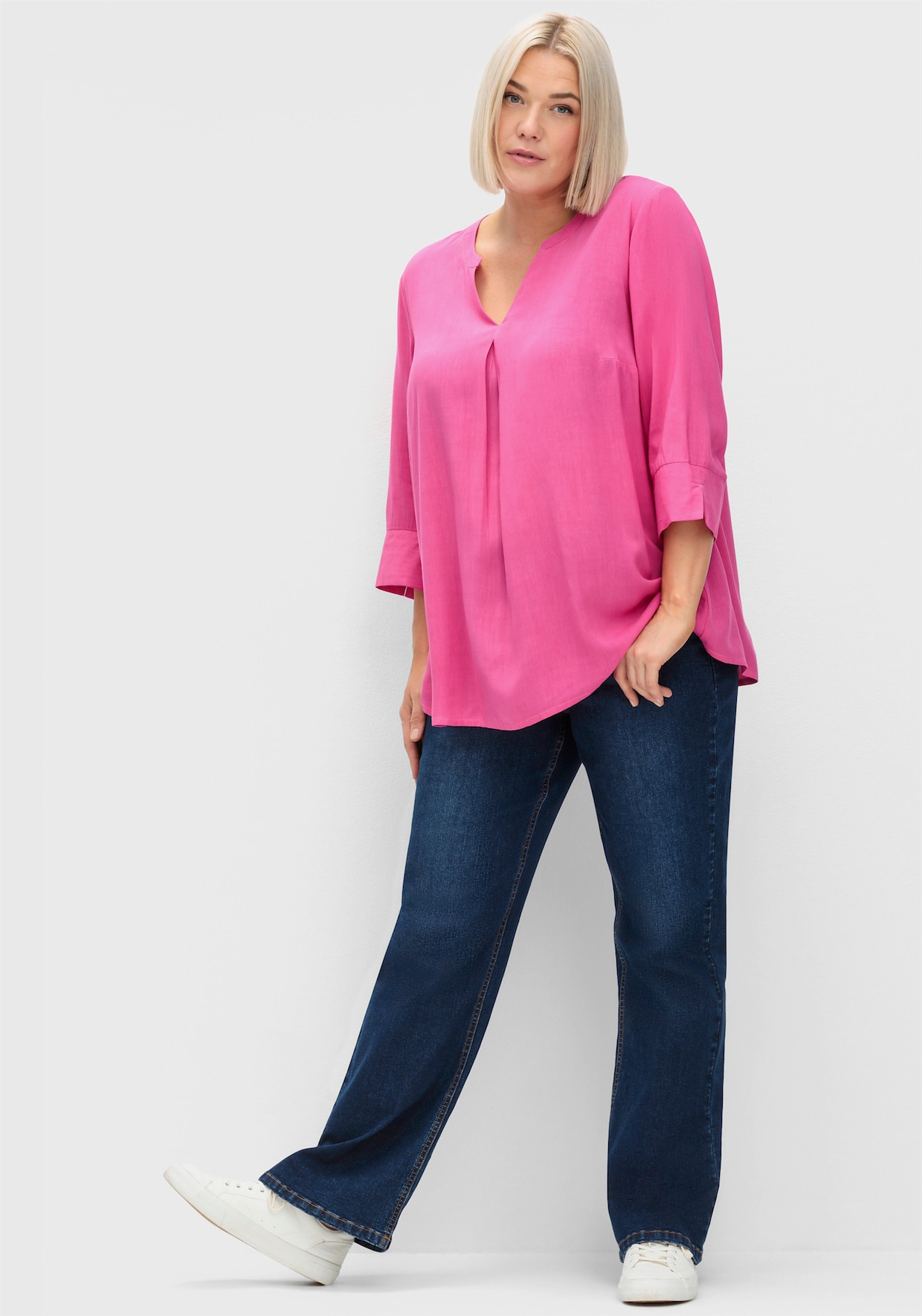 sheego Tuniek - fuchsia